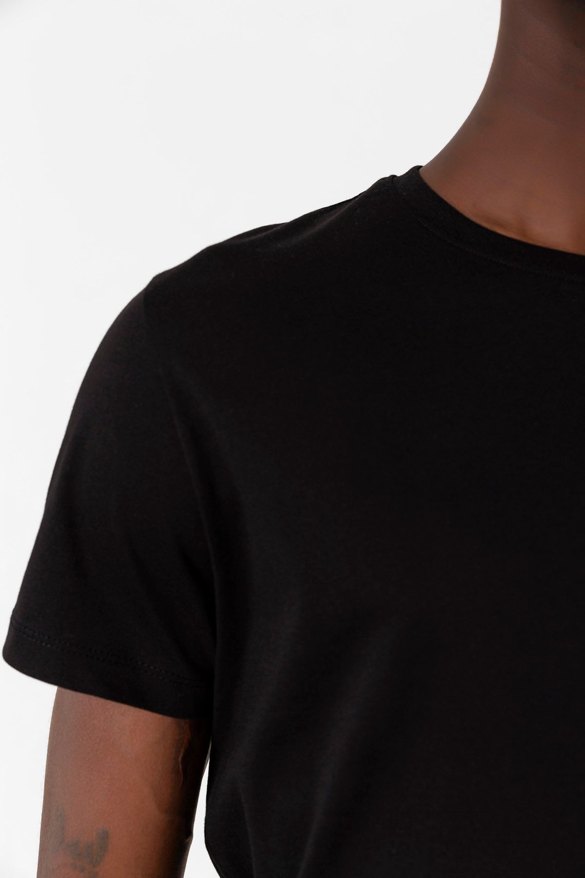 Tshirthane-Squid Game Player 001 Μαύρο ανδρικό μπλουζάκι 2