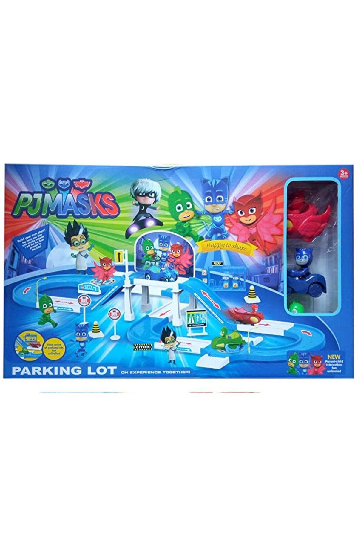 PJMASKS pijamaskeli Araba Otopark Ve Sürüş Alanı.