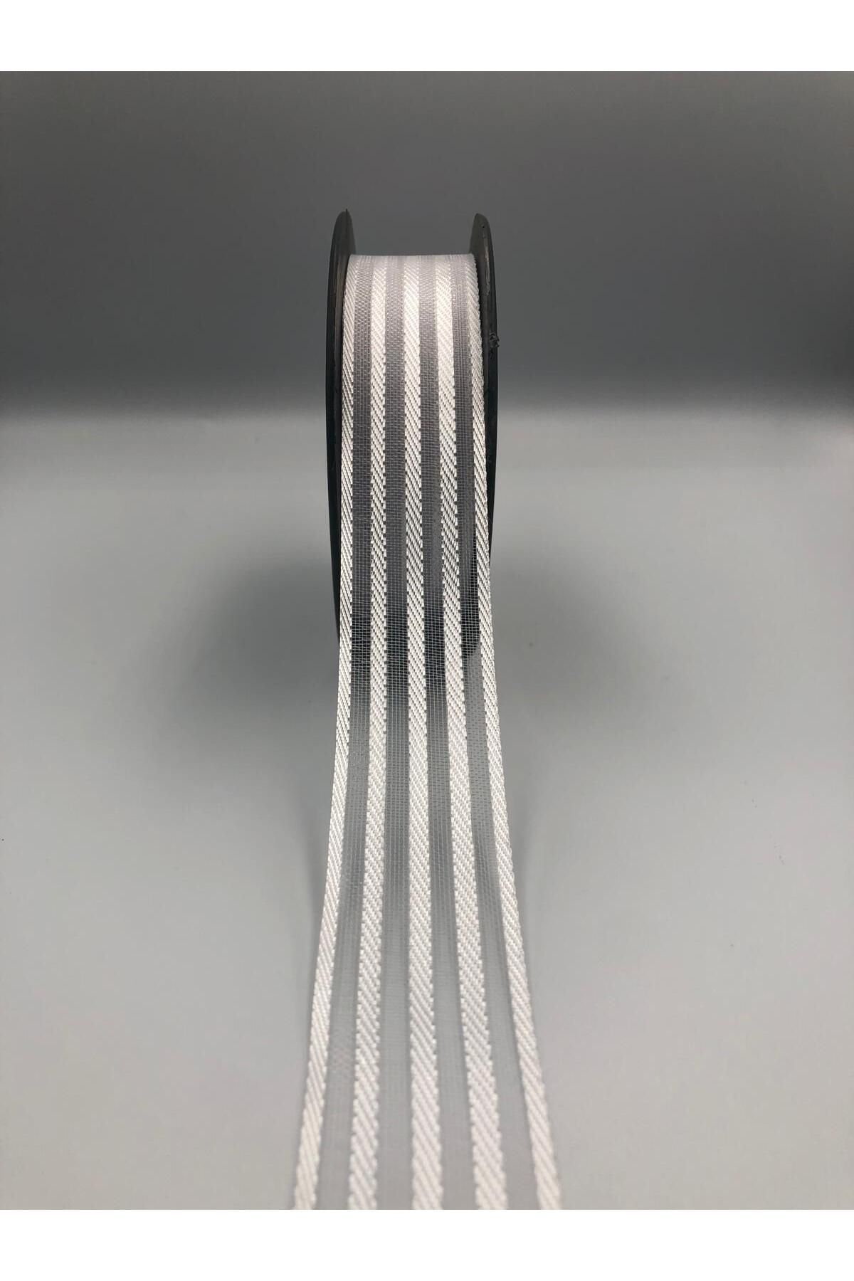 DUCK HOBY 5 Metre Çizgili Şifon Kurdele 2.5cm