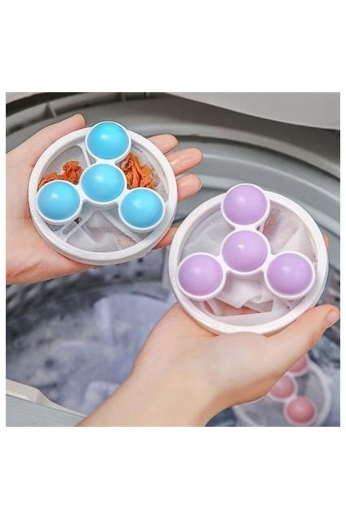 Petinka ®çamaşır Makinesi Için Toz ve Evcil Hayvan Tüyü Toplayıcı Yıkanabilir Tüy Temizleme Aparatı