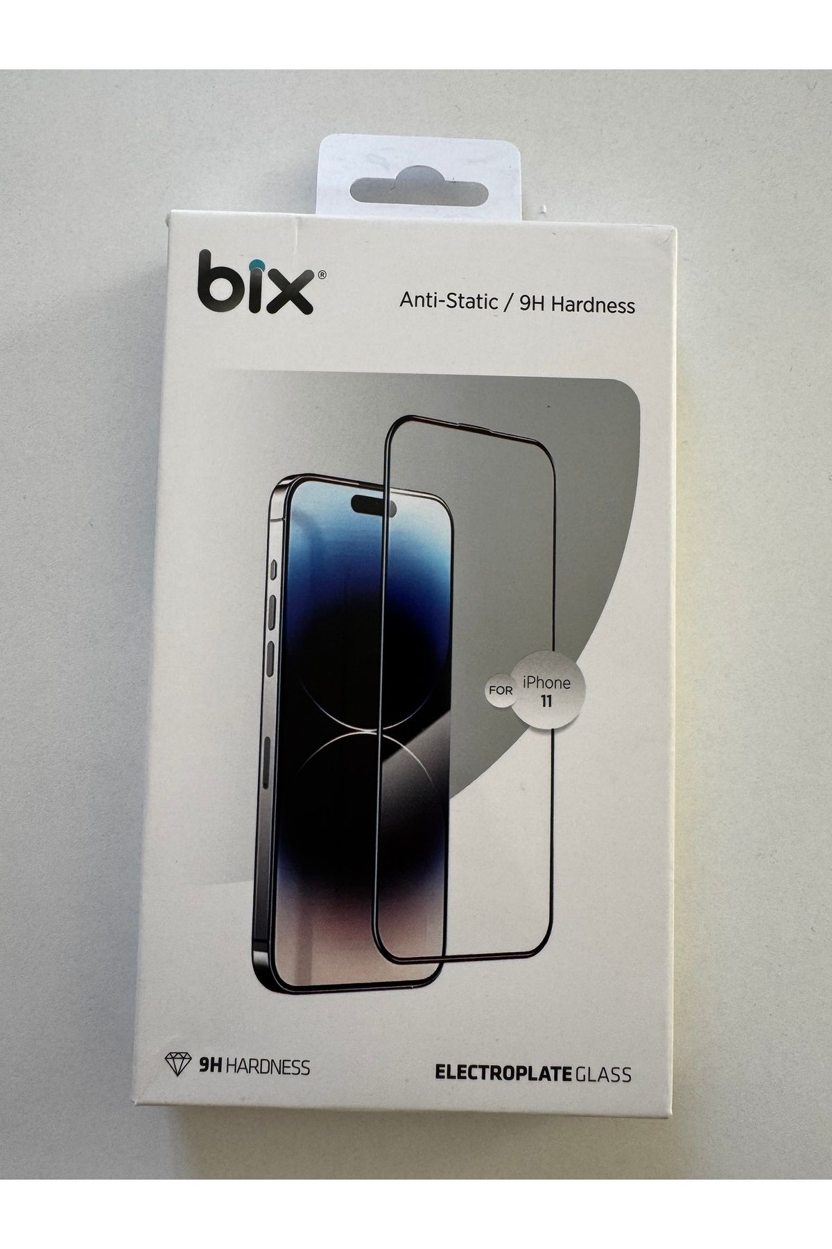 Bix iPhone 13/13PRO/ 14 Bix Electroplate Glass – 9H Sertlikte Premium Ekran Koruyucu