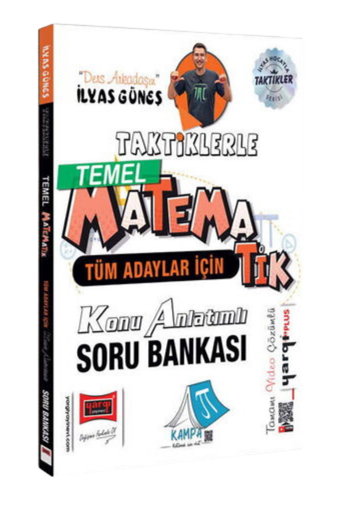 Yargı Yayınları Tüm Adaylar İçin Taktiklerle Temel Matematik Konu Anlatımlı Soru Bankası-İlyas Güneş-YEP YENİ
