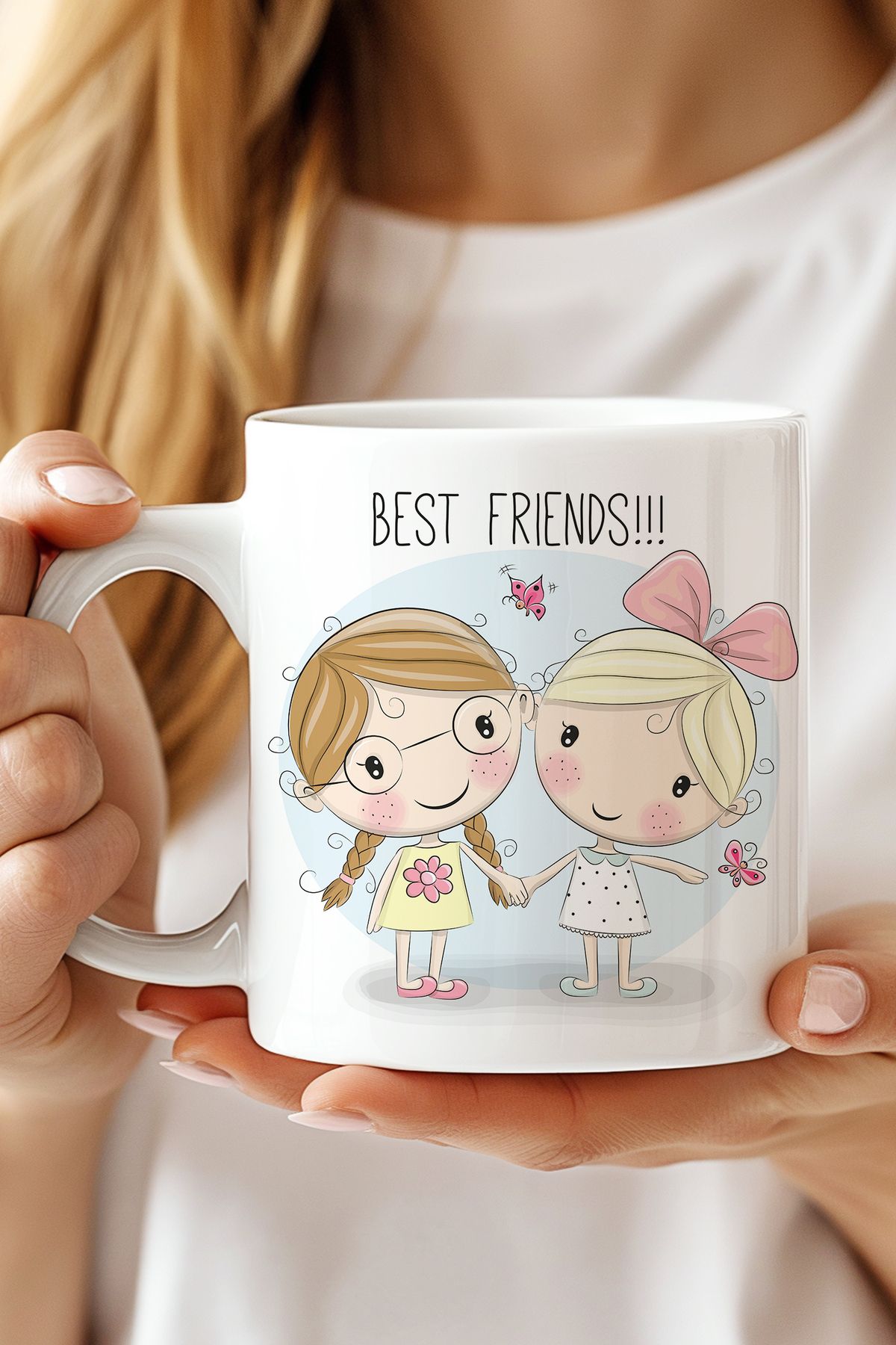 expreshediye En İyi Arkadaş Bardağı, Best Friends Kupa Bardak Eb İyi Arkadaş Kupa Bardak