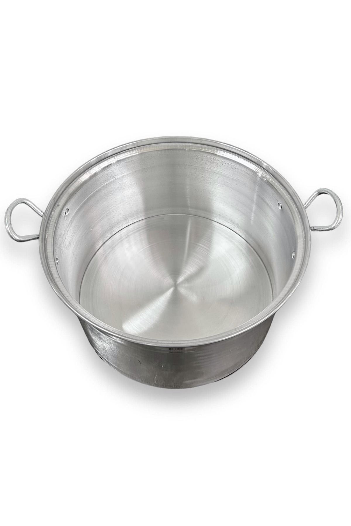 Yıldız çelik Alüminyum kulplu kuşkana dik tencere 46 cm 28 litre
