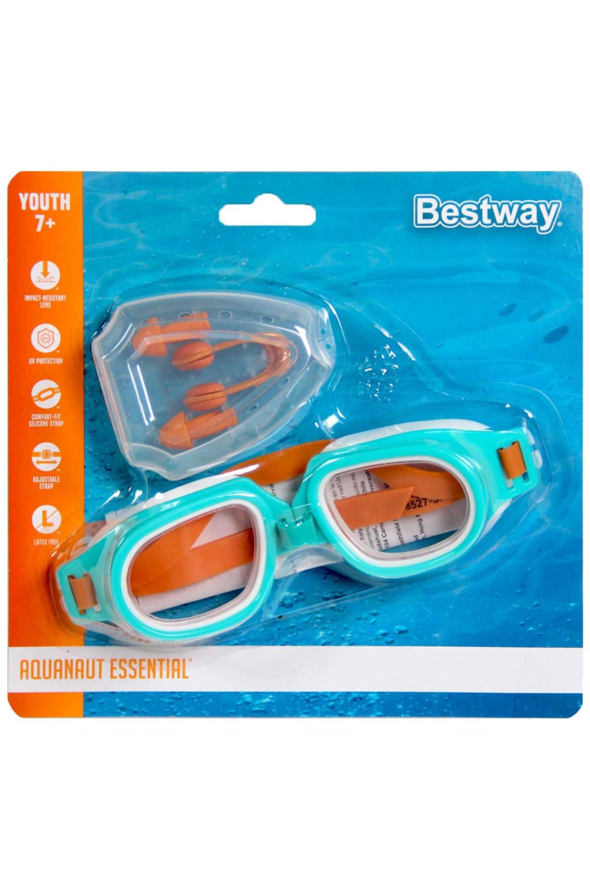 pazarella Bstway Hydro Swim Kulak ve Burun Tıkacı Yüzücü Gözlük Seti 26034
