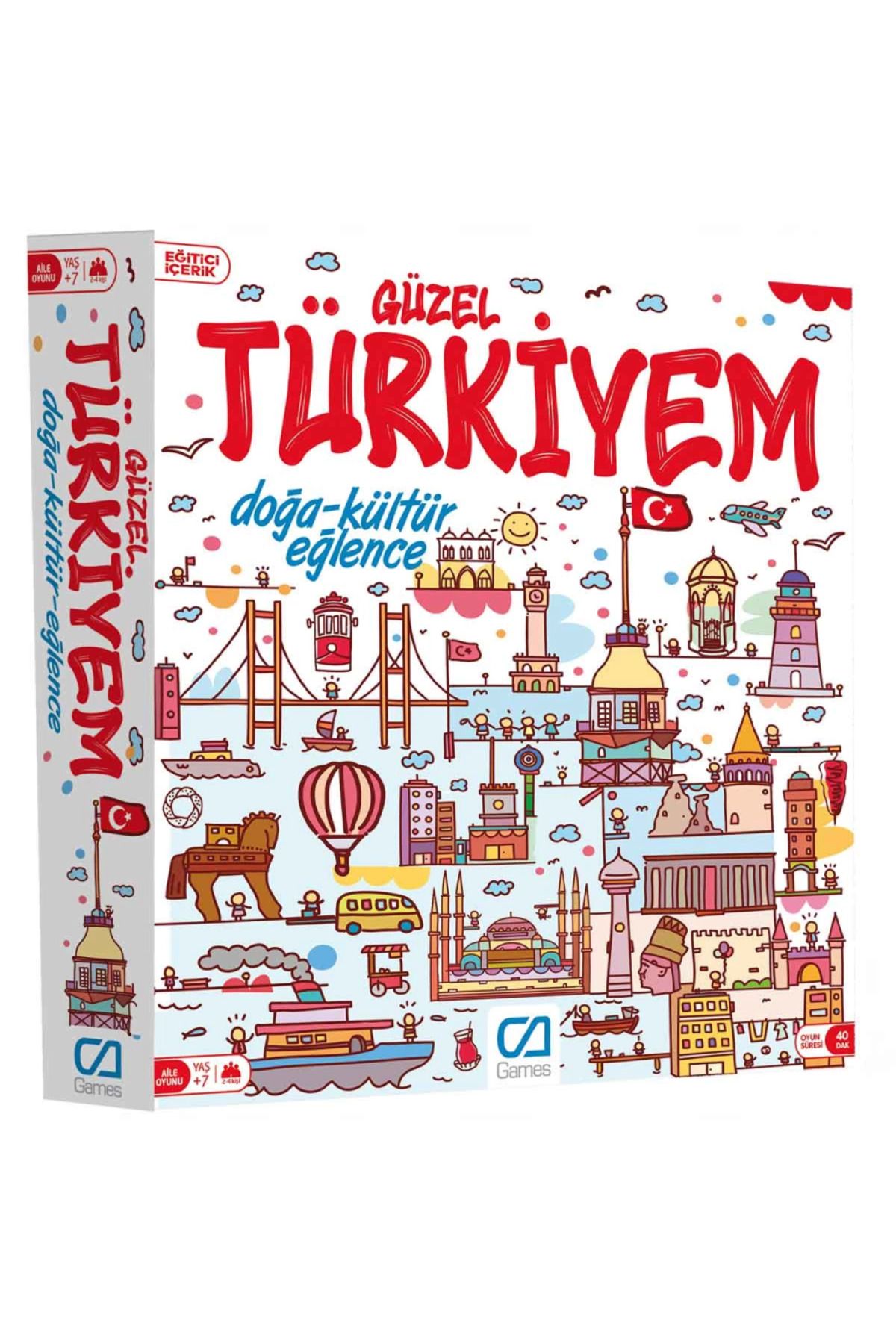 Toptan Bulurum Güzel Türkiyem Kutu Oyunu