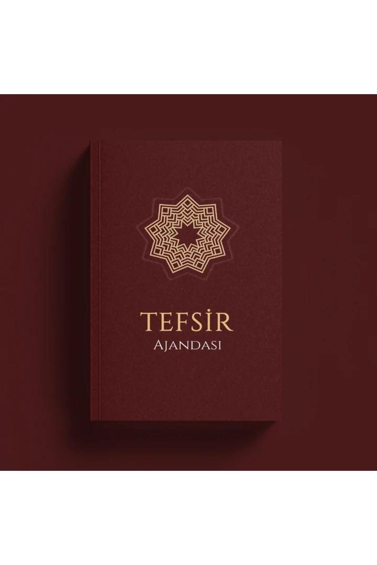 Ma'ruf Yayınları Tefsir Ajandası İnce Kapak Bordo