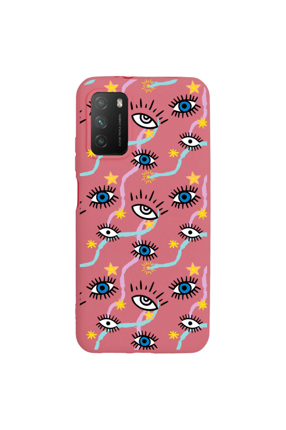 Royaleks Xiaomi Redmi 9T Lansman Kılıf - Eyes
