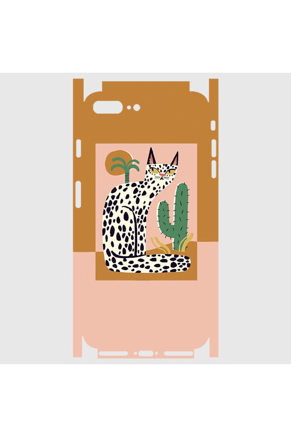 Royaleks iPhone 8 Plus Telefon Kaplama - With Cats