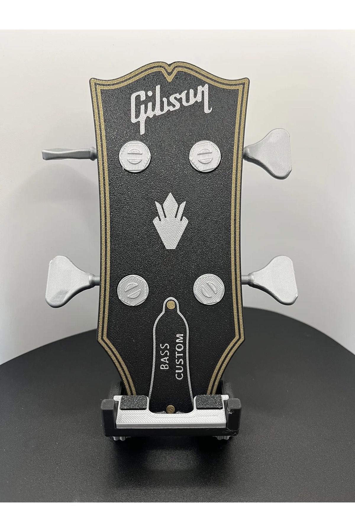 genomera Bass Gbson Gitar Sapı Şeklinde Telefon Standı