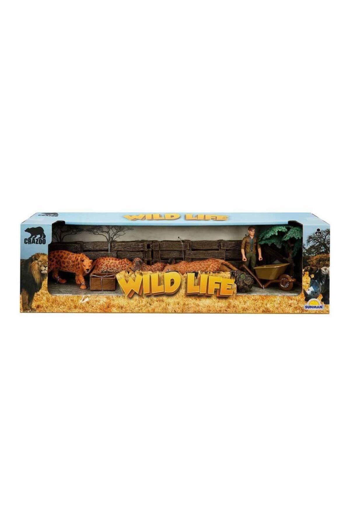 Toptan Bulurum 2691 Farm World Vahşi Hayvanlar Oyun Seti