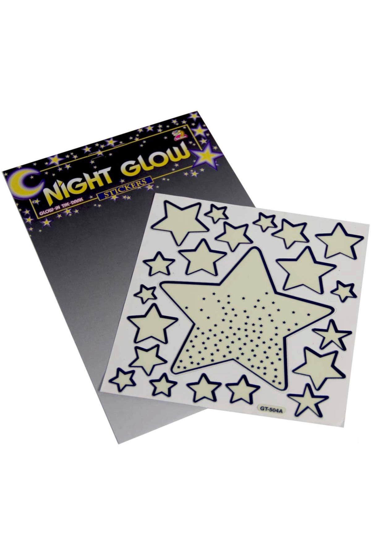 NEZADE STORE Night Glow Gece Karanlıkta Parlayan Yıldız Sticker