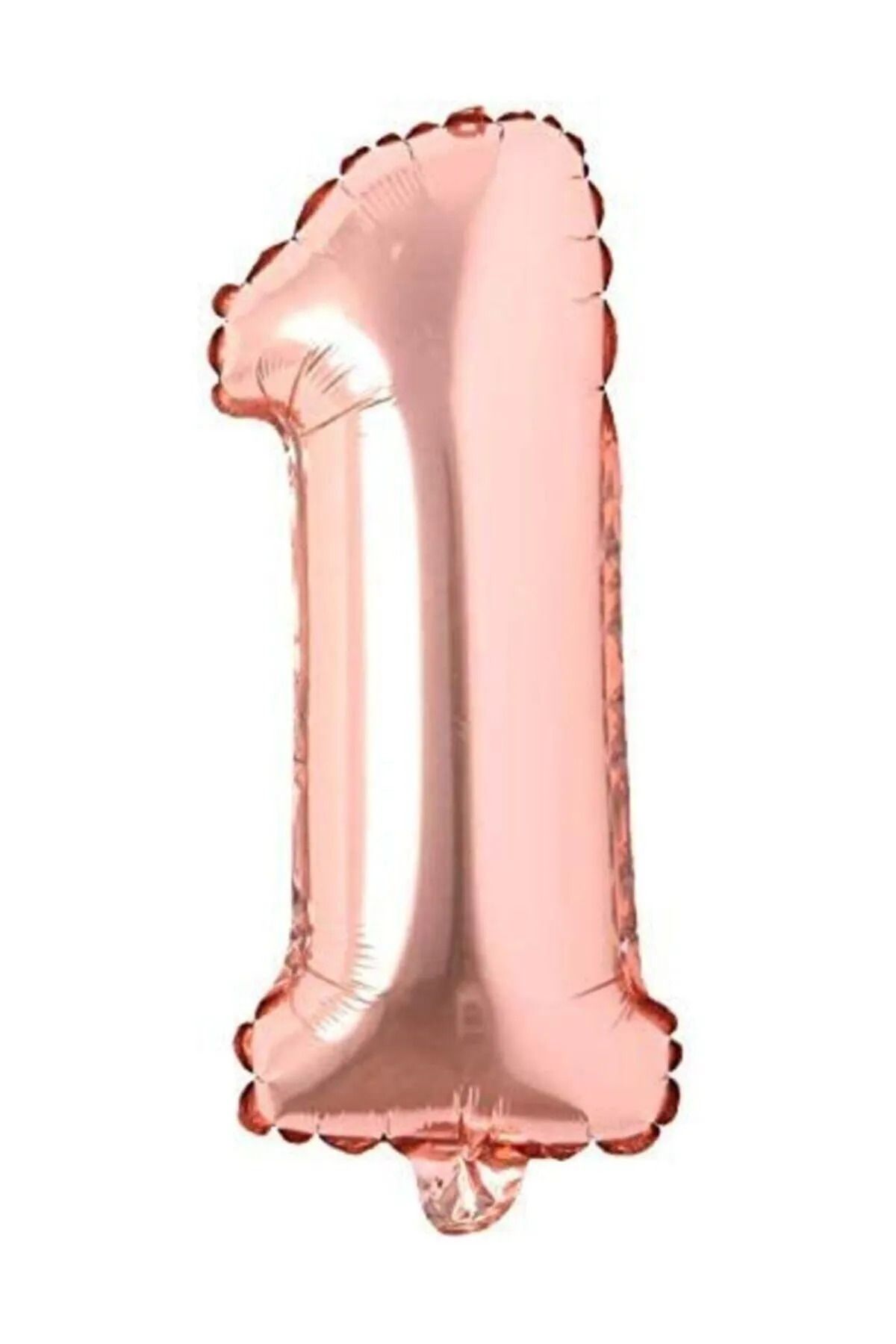 FOKUL Rose Gold 100 cm 40 inç Büyük Folyo Balon Doğum Günü Partisi Yaş Balonu