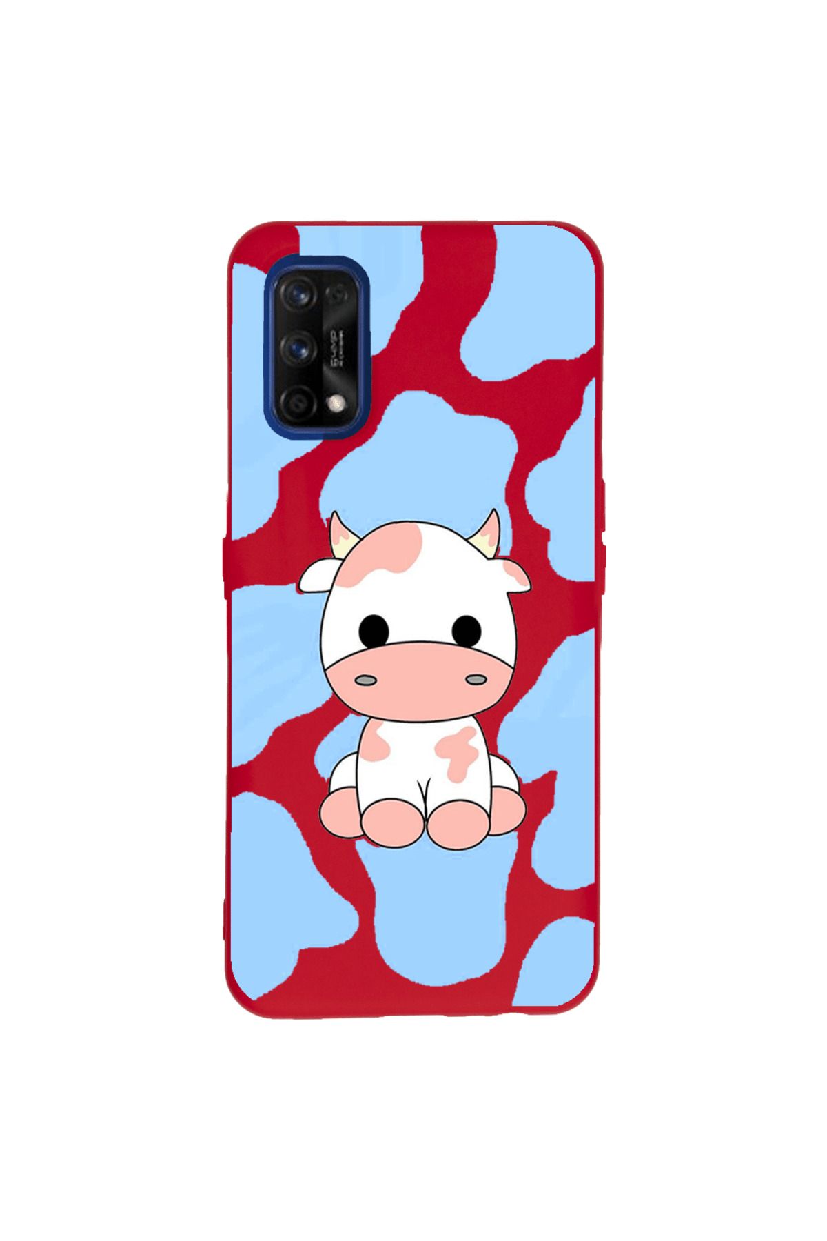 Royaleks Realme 7 Pro Lansman Kılıf - İnek