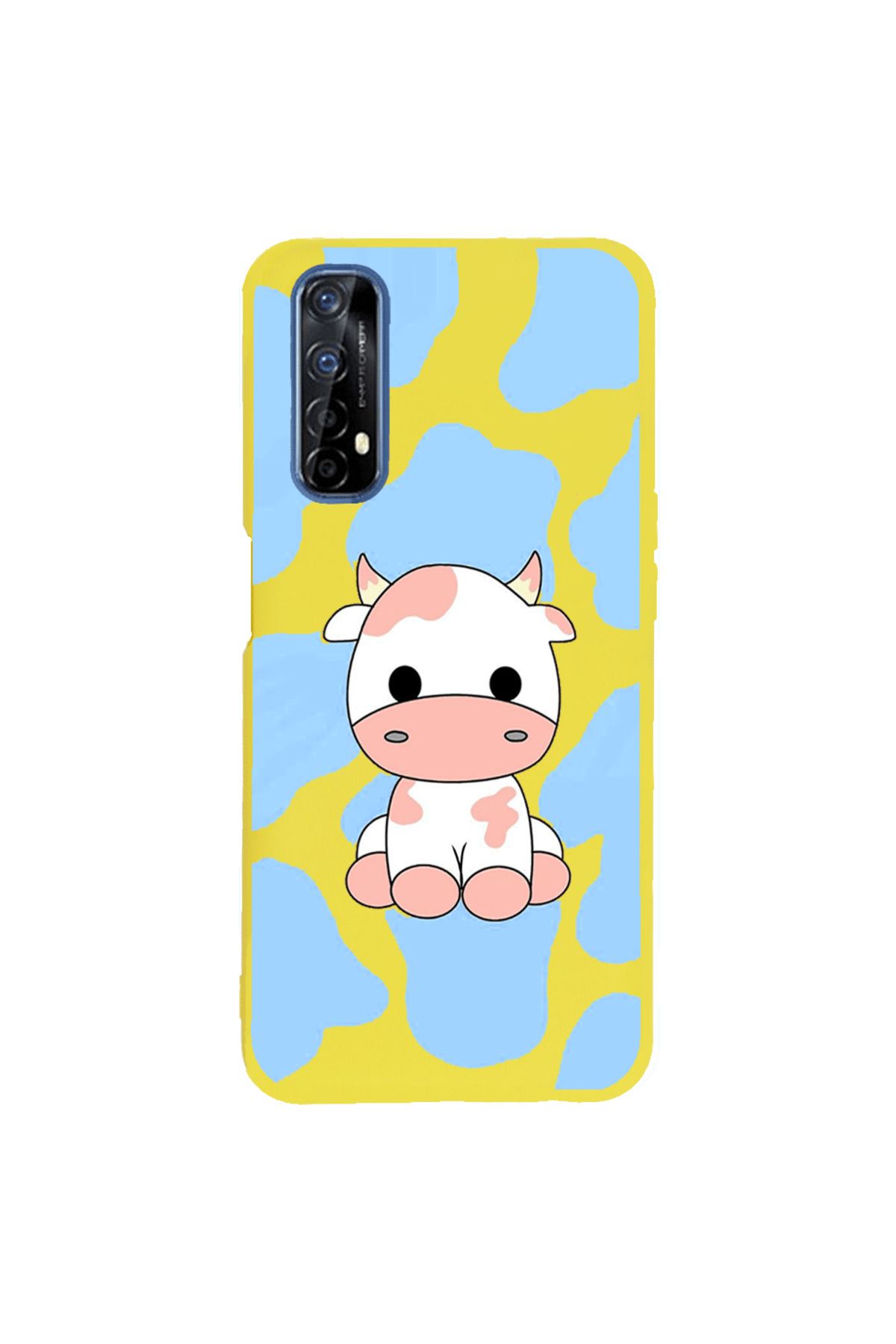 Royaleks Realme 7 Lansman Kılıf - İnek