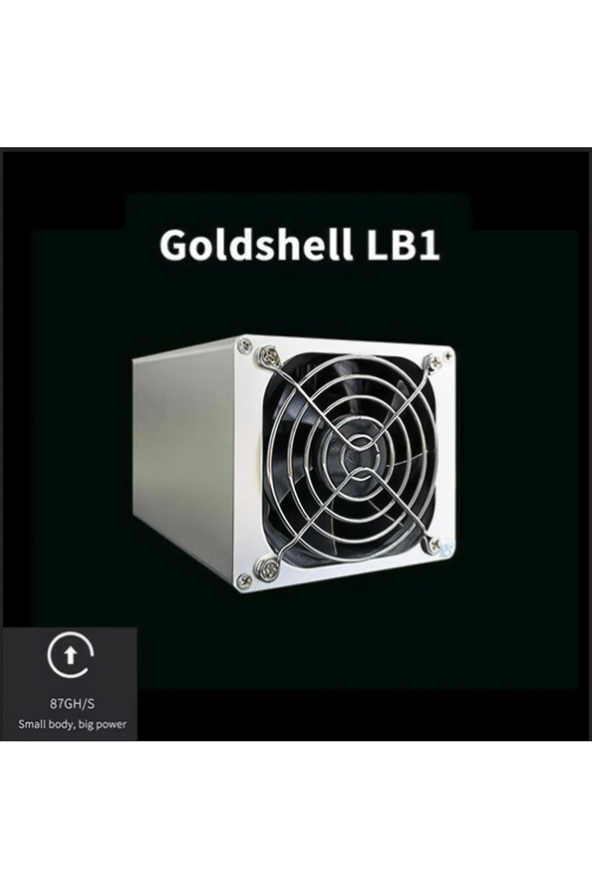 GÜMRÜK BEY Goldshell LB1 Mini Home Mining Home Riching (87Gh)