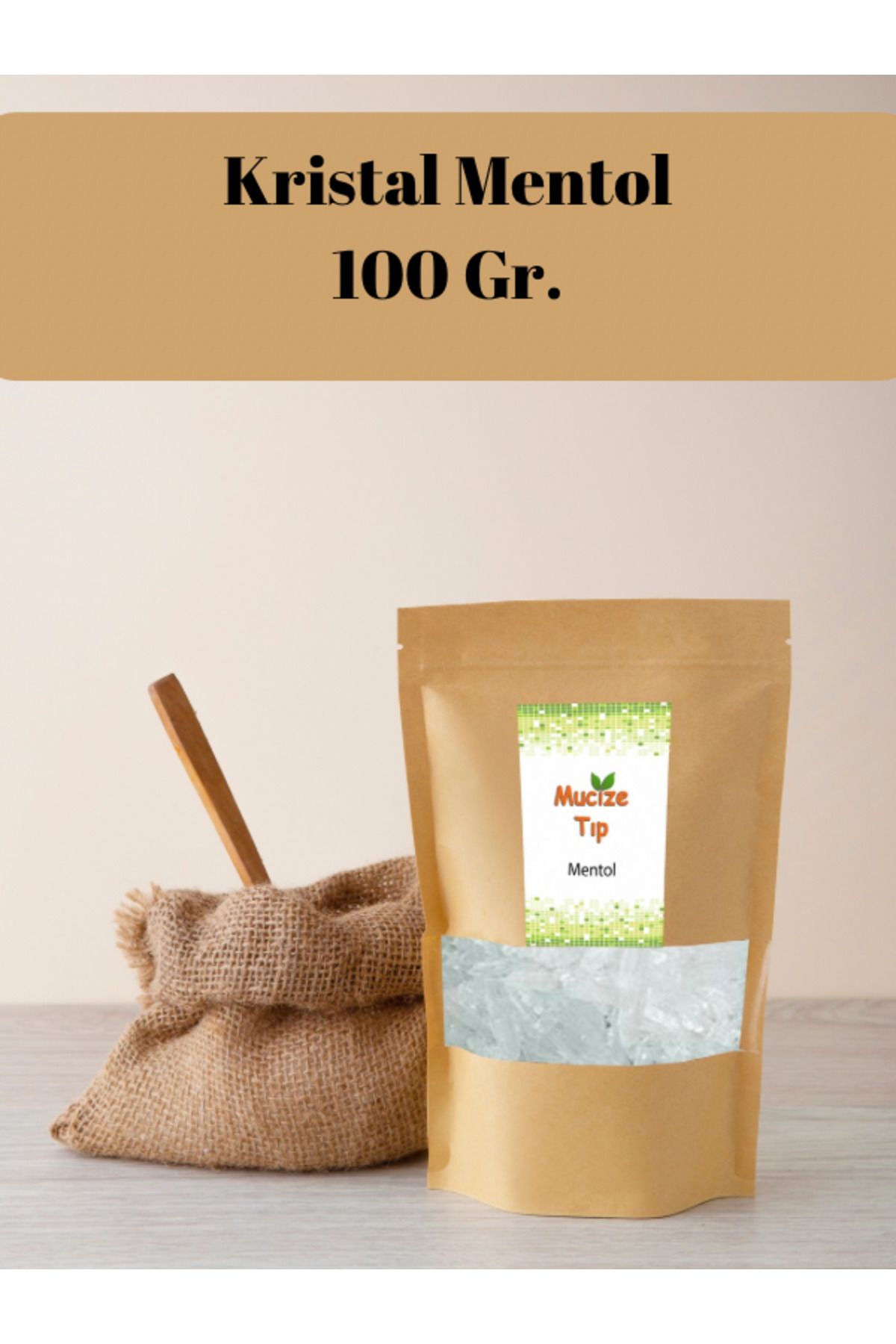 Mucize Tıp Kristal Mentol 100 Gr. 🧊