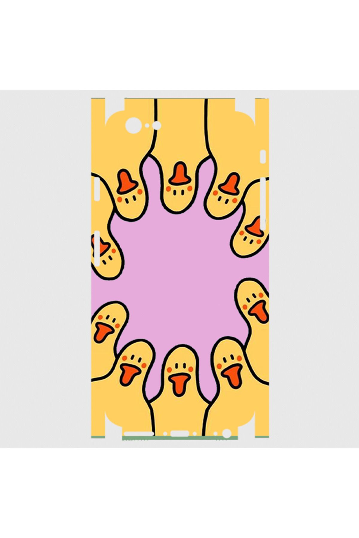 Royaleks iPhone 6 Plus uyumlu Telefon Kaplama - Duck is a Bird