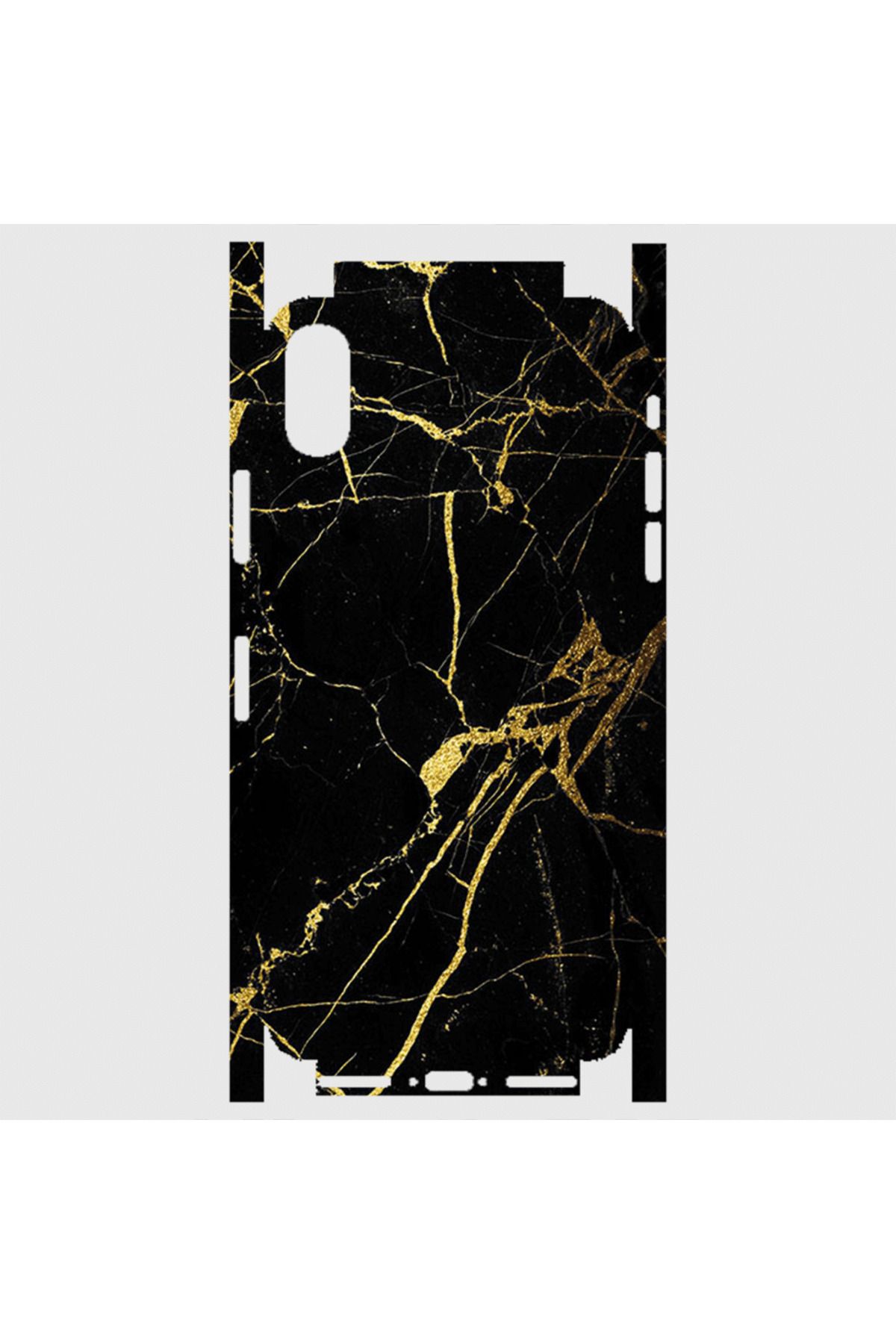 Royaleks iPhone X Telefon Kaplama - Mermer 27
