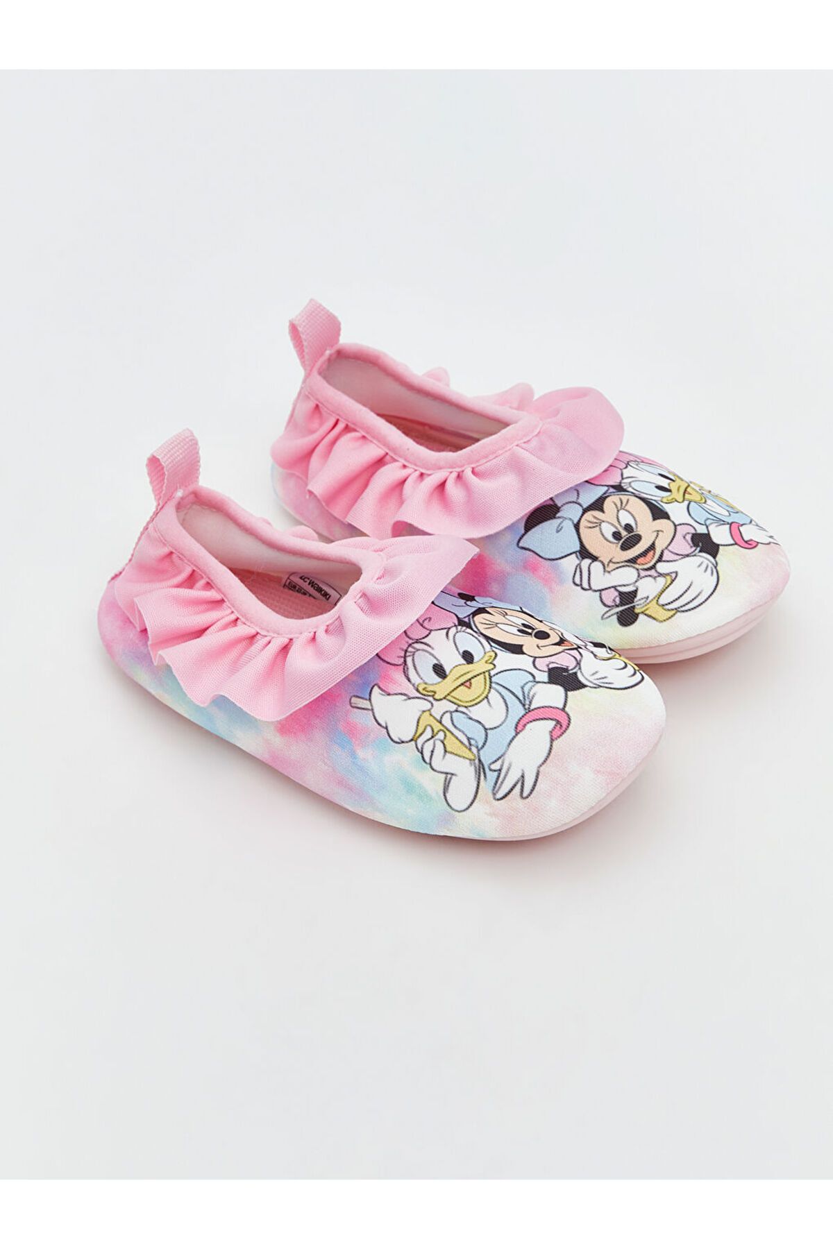 LC Waikiki LCW STEPS Karişik Minnie Mouse Baskılı Kız Bebek Deniz Ayakkabısı
