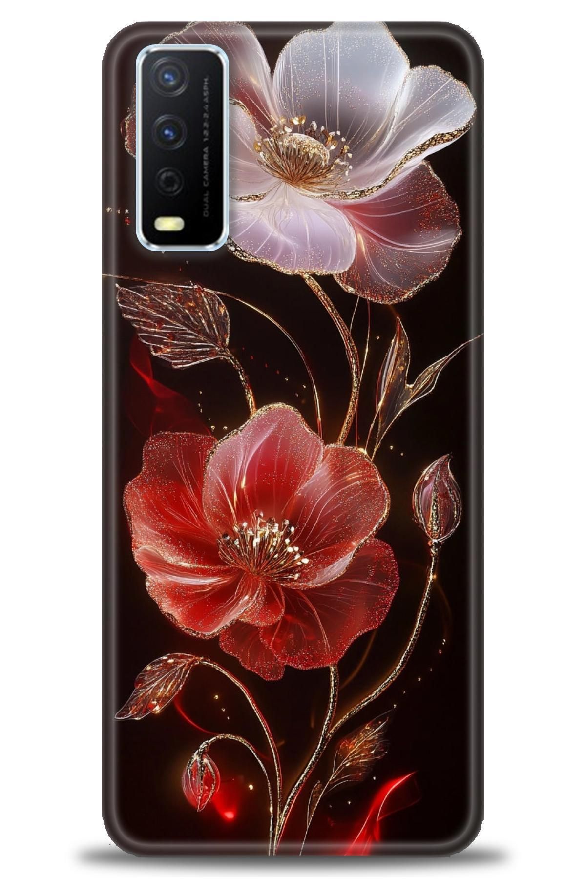 CooperTech Vivo Y20 / Y20S İle Uyumlu HD Baskılı Silikon Kılıf / Y V ÖzelSeri Vivo - 2064