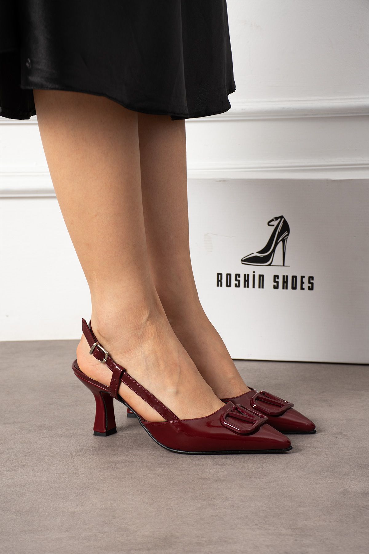 Sortie topuklu stiletto ayakkabı