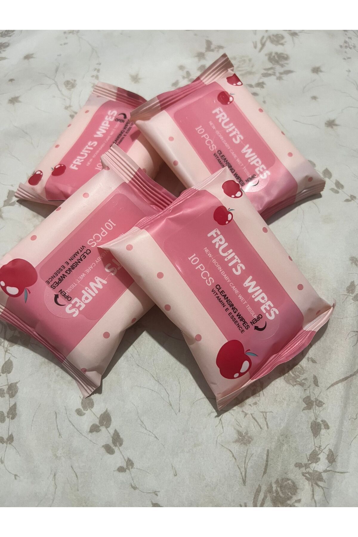 demirosa 4 PAKET SEVİMLİ ISLAK MENDİL 40 ADET
