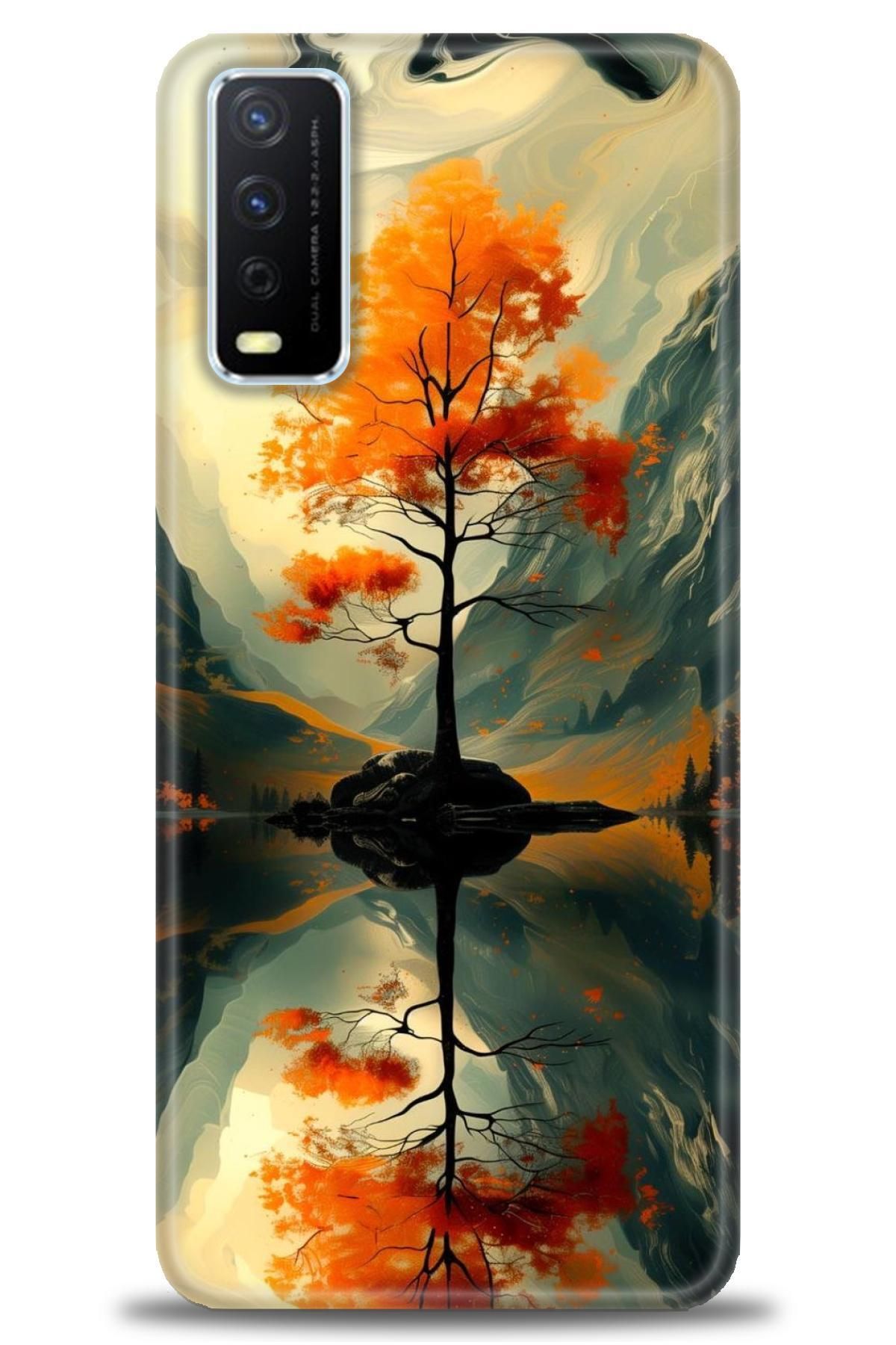 CooperTech Vivo Y20 / Y20S İle Uyumlu HD Baskılı Silikon Kılıf - ÖzelSeriVivo - 2736