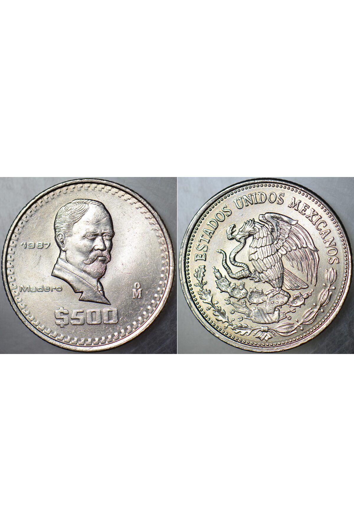 Banknoting MEKSİKA 500 PESO 1987 ÇİL KONDİSYON.
