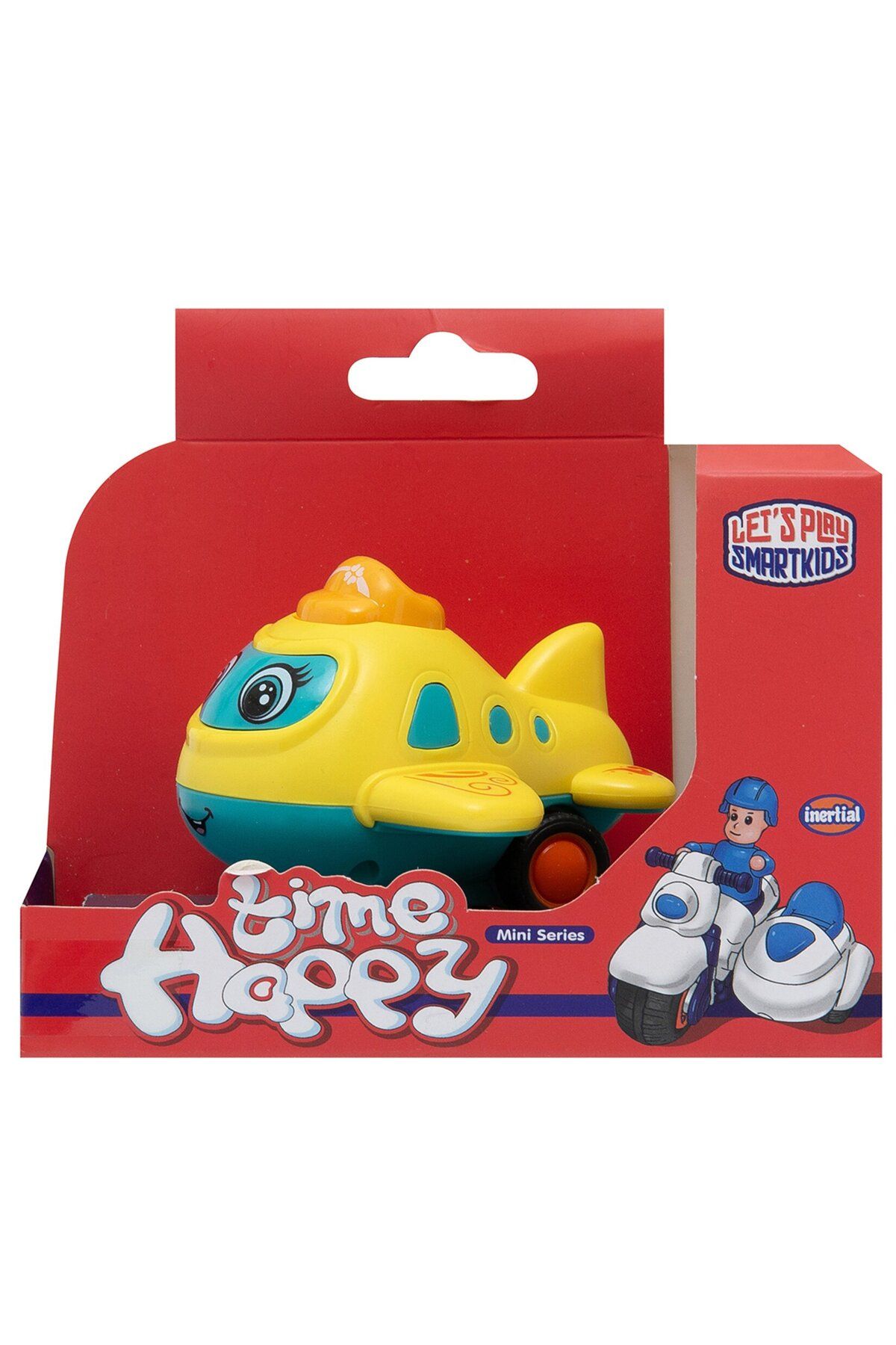 MATMEL Smart Kids Cartoon Car Sürtmeli Uçak