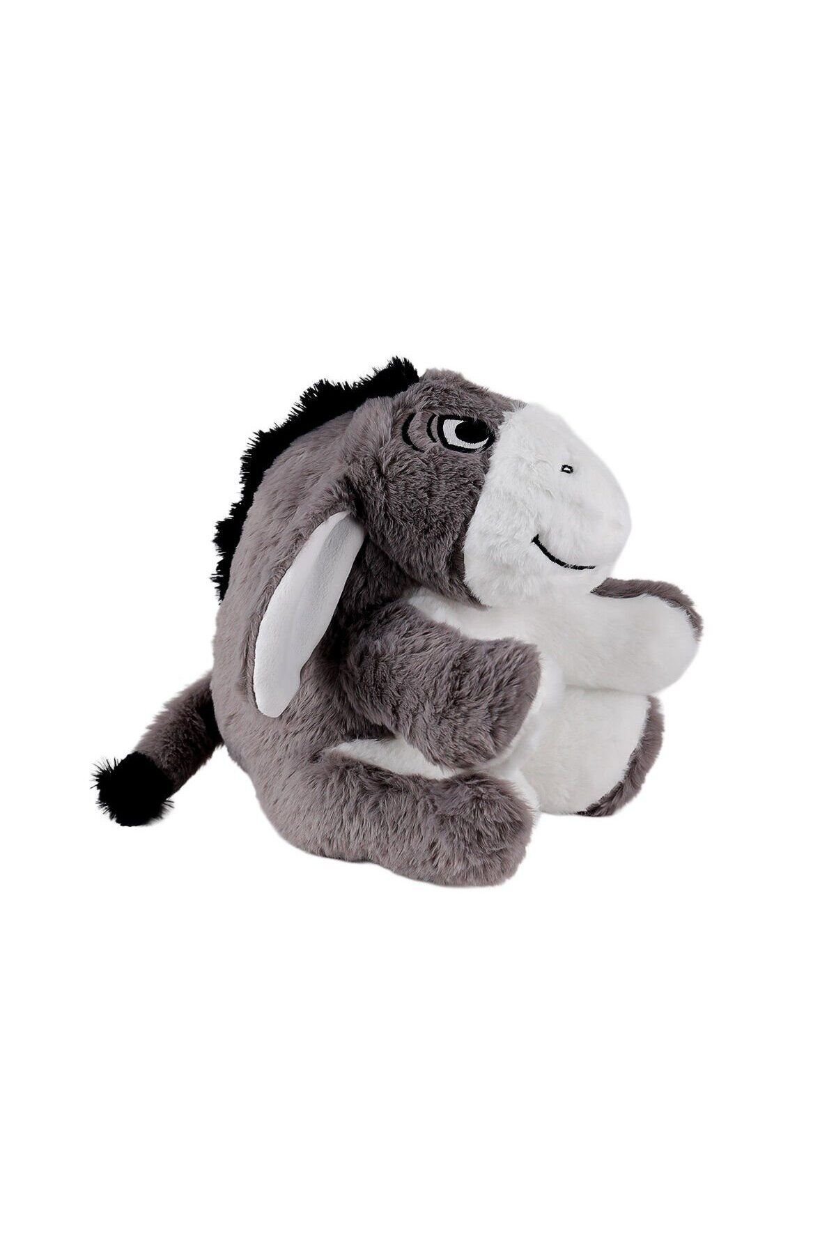 MY FRİEND TOYS 4257 Eşek Peluş Gri 25 cm