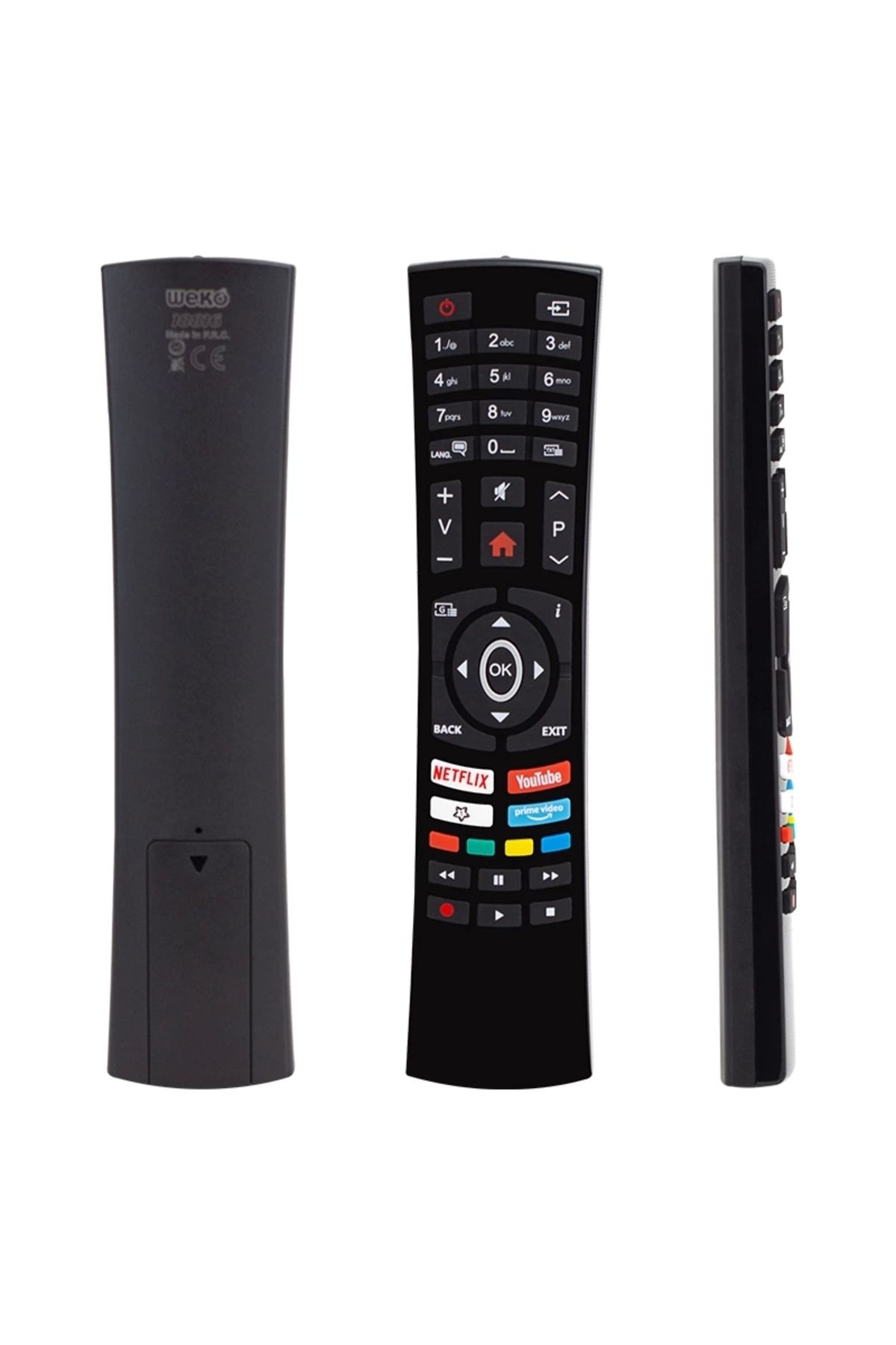 Miravm Vestel * Hı-level Netflıx-youtube-prıme Vıdeo Tuşlu Lcd-led Tv Kumanda (rc4390p-30101765) Yazısız (4