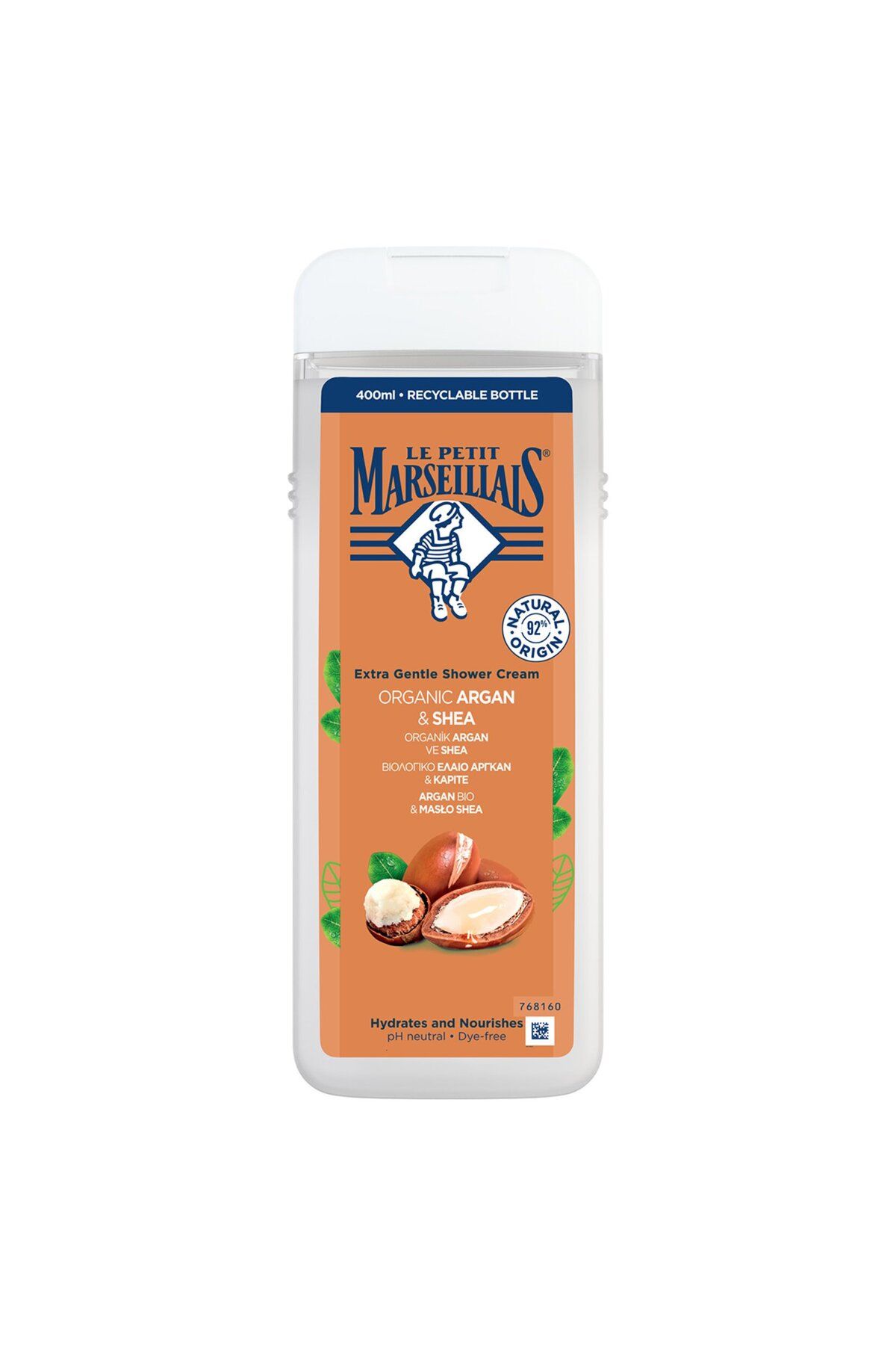 Le Petit Marseillais Organik Argan ve Shea Duş Jeli 400Ml