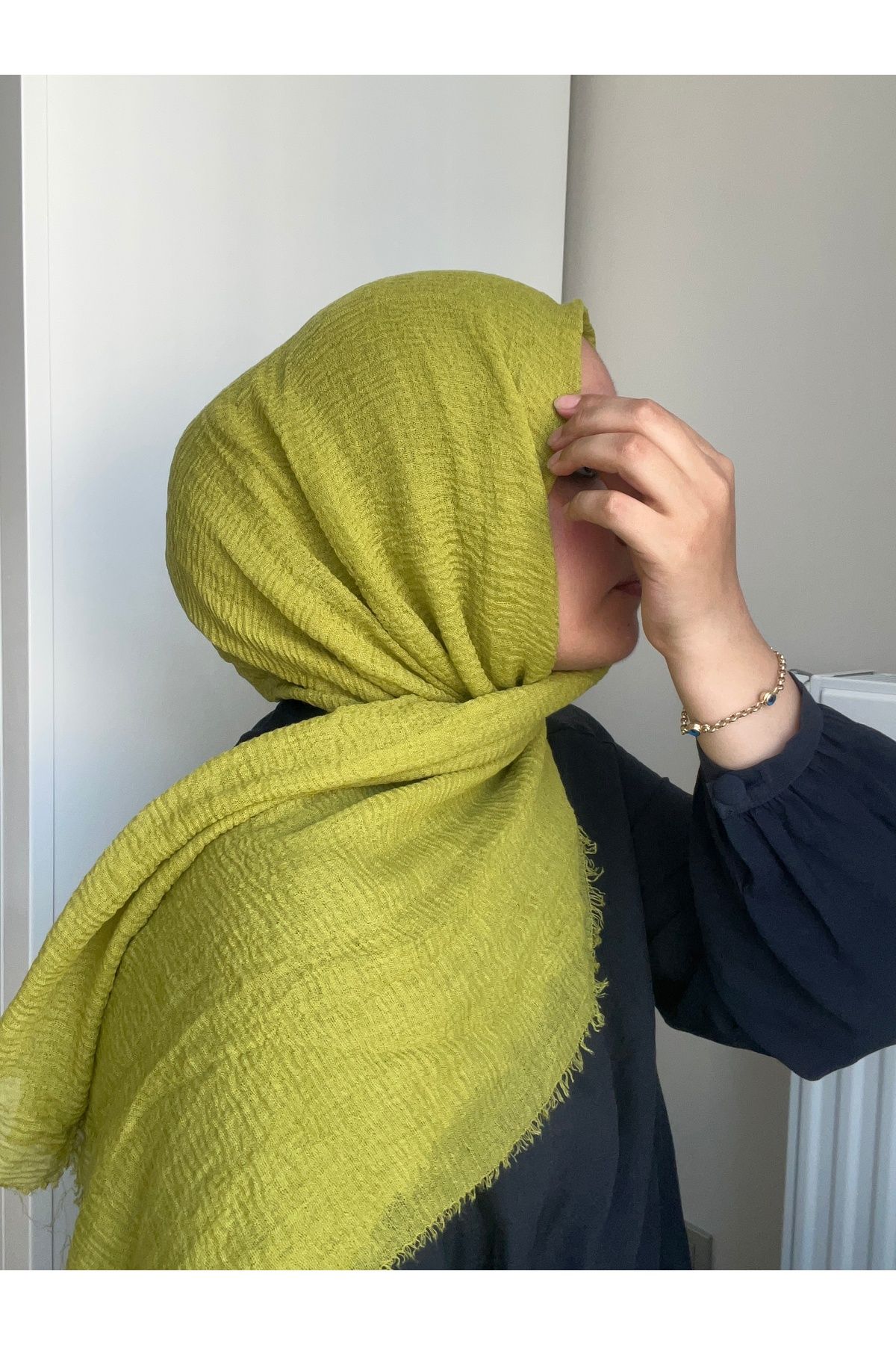 shop Lime rengi Bürümcük şal