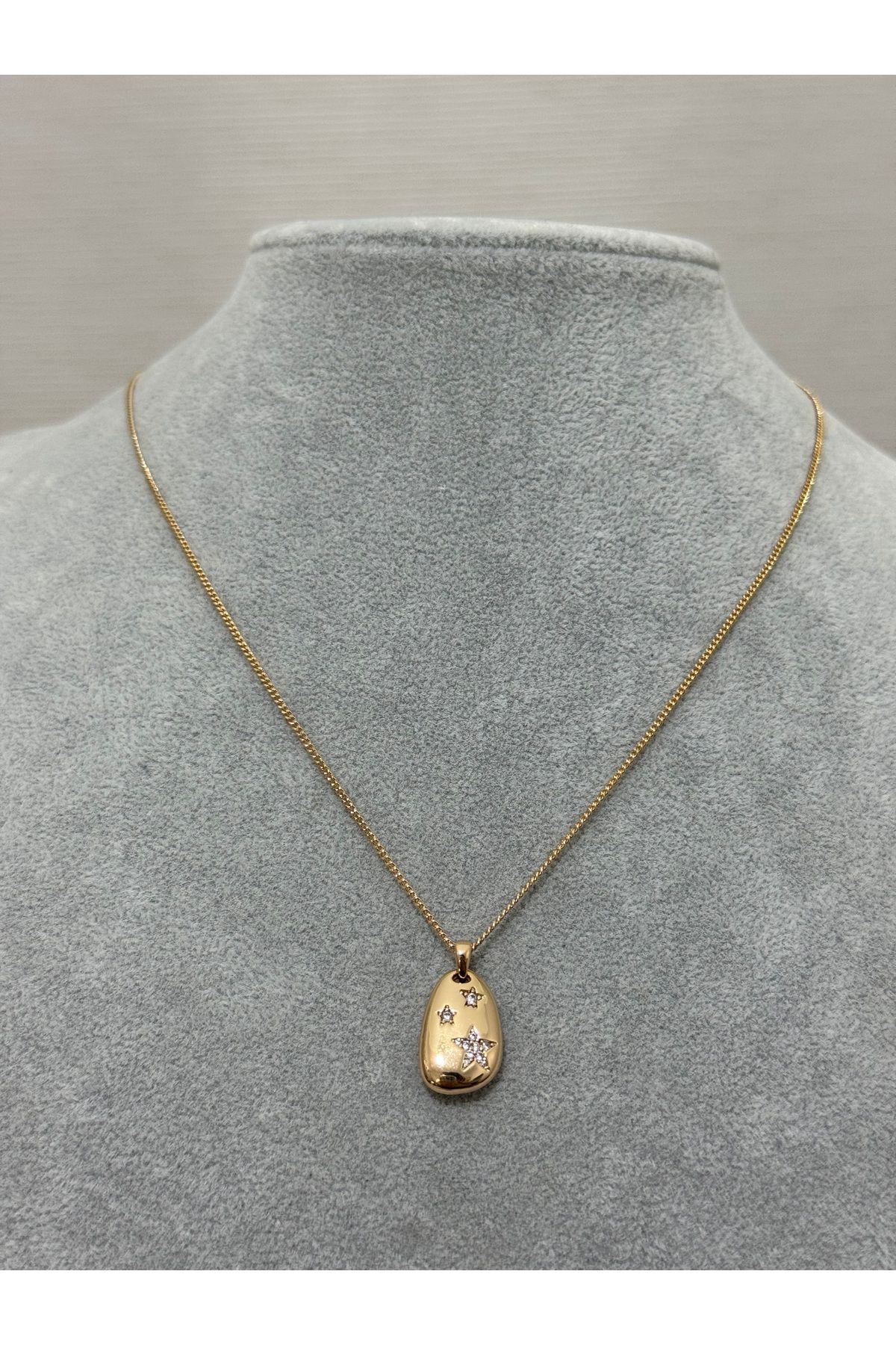 XUPING JEWELRY 316L çift taraflı çelik kolye paslanmaz kararmaz