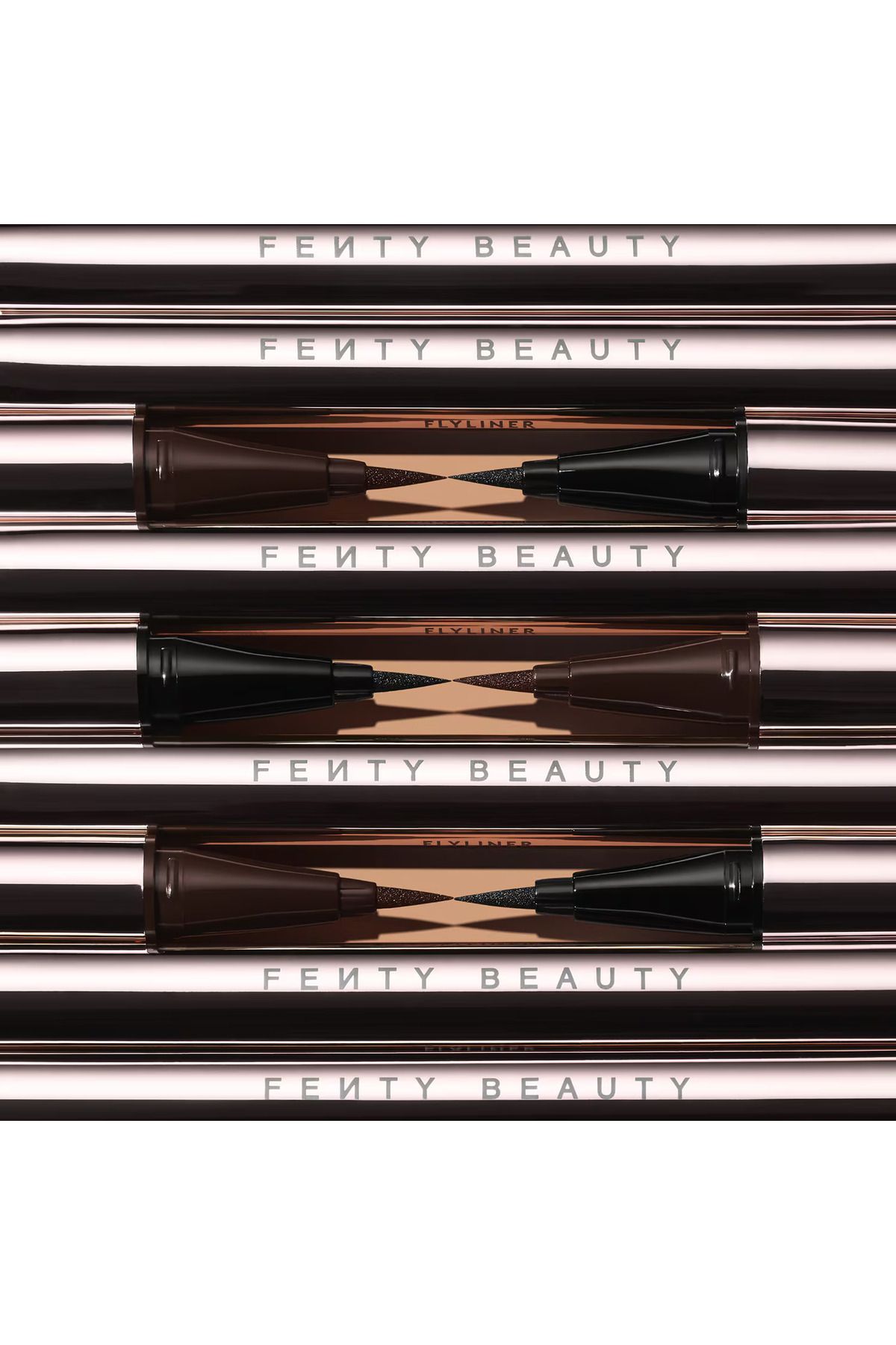 FENTY BEAUTY-Extra Long Soft Tip Iie Flyliner Adapting to All Eye Shapes - Eyeliner Cuz I'M Black (0,55 ml) 5