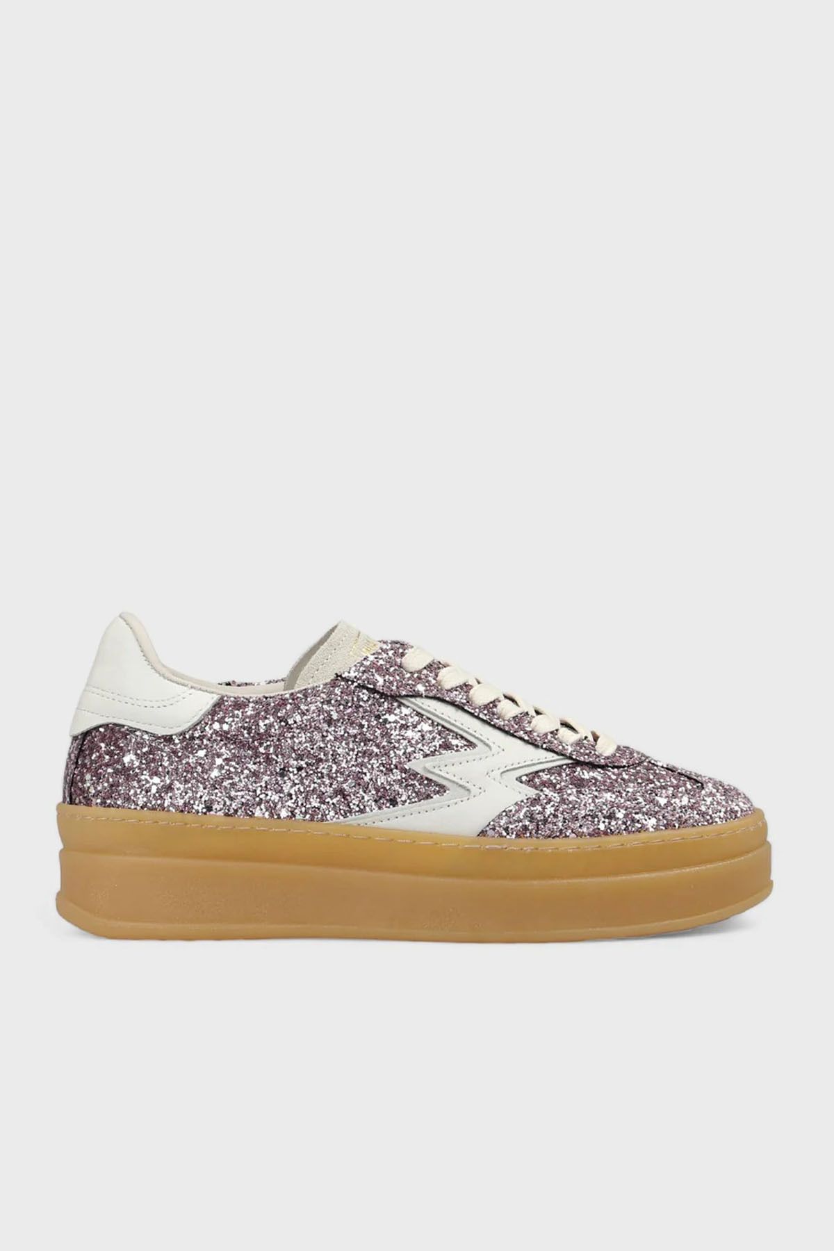moaconcept Deri Logolu Sim Detaylı Kalın Taban Sneaker Ayakkabı AYAKKABI CD015