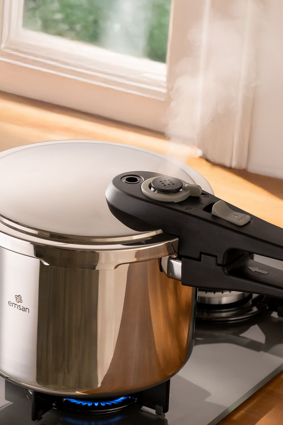 Fast Cooker Çift Emniyetli Düdüklü Tencere 6 Lt