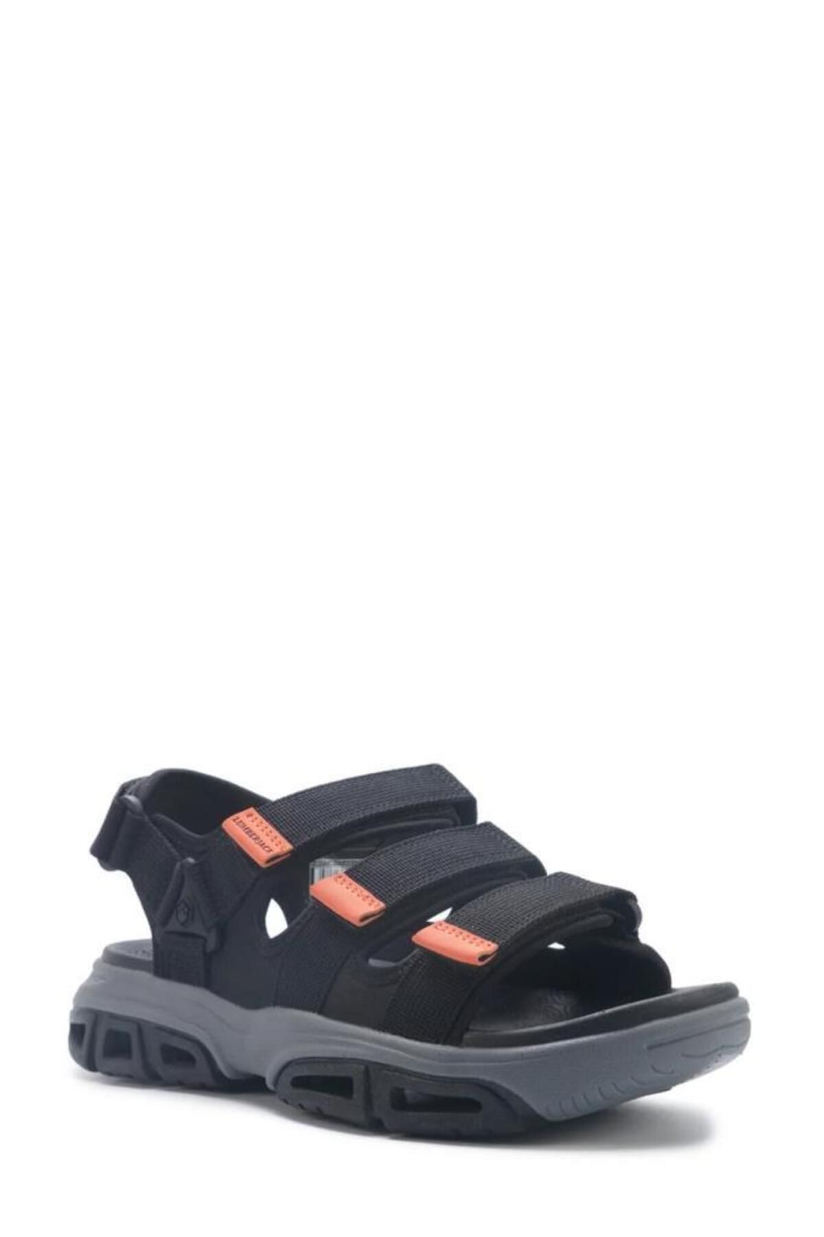 lumberjack CASTLE 5FX SİYAH SPOR CIRTLI CASUAL GÜNLÜK SANDALET