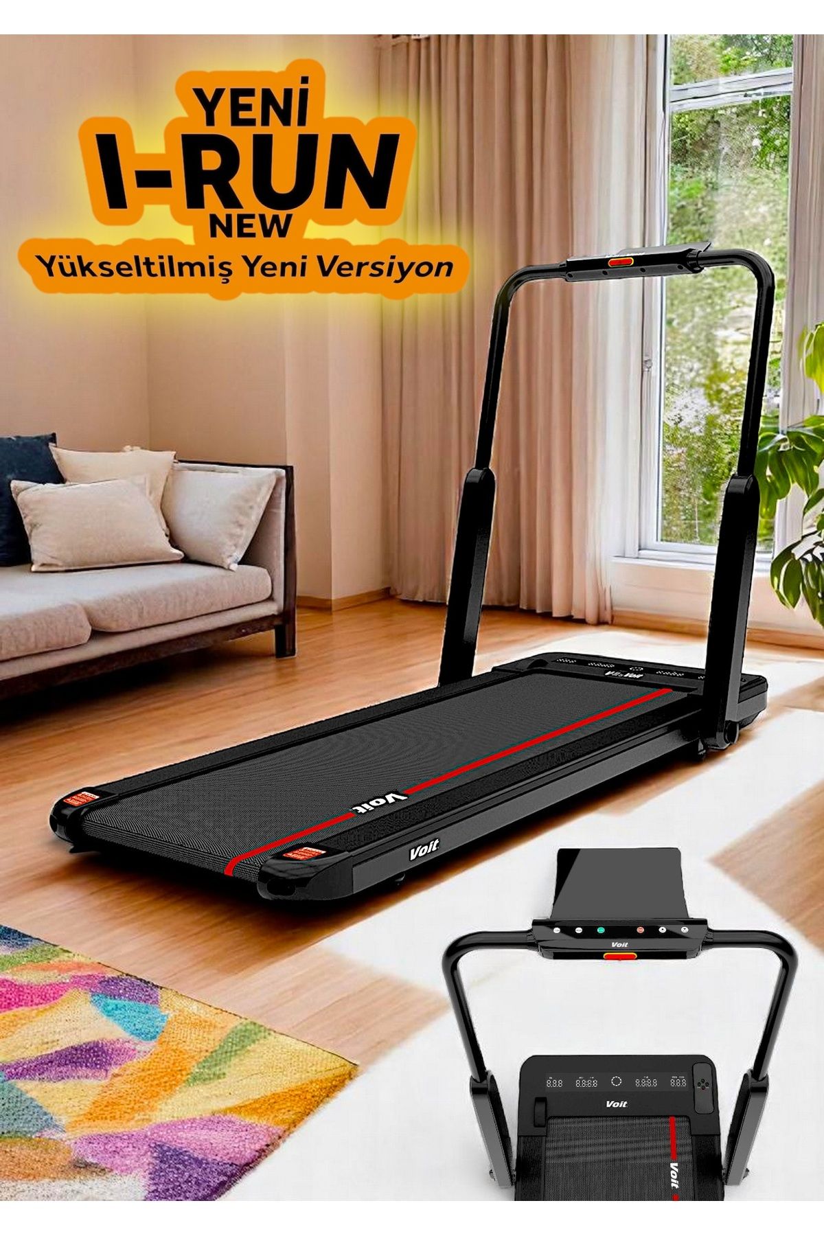 Voit Irun New Koşu Bandı Yeni Yükseltilmiş Versiyon