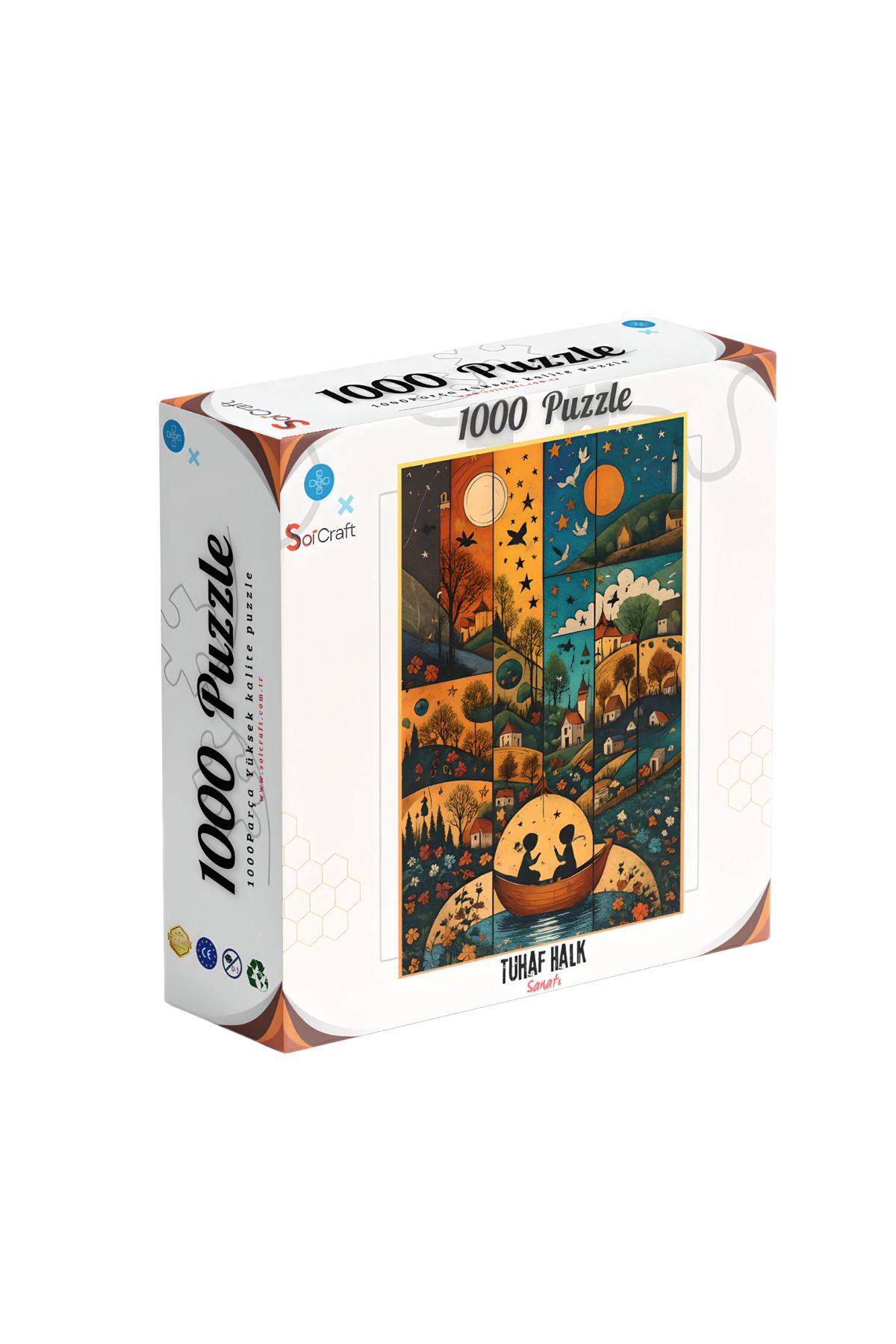 Soi Craft 1000 Parça Puzzle Tuhaf Halk