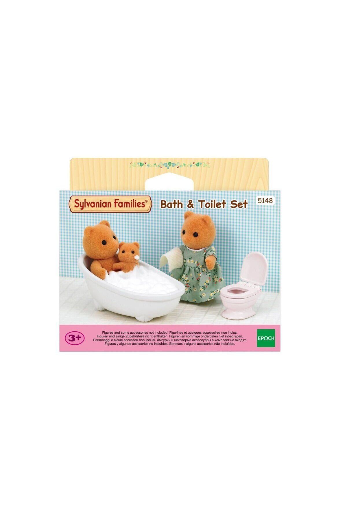 BYR 5148 Sylvanian Families Banyo Ve Tuvalet Seti (Figürler Dahil Değildir)
