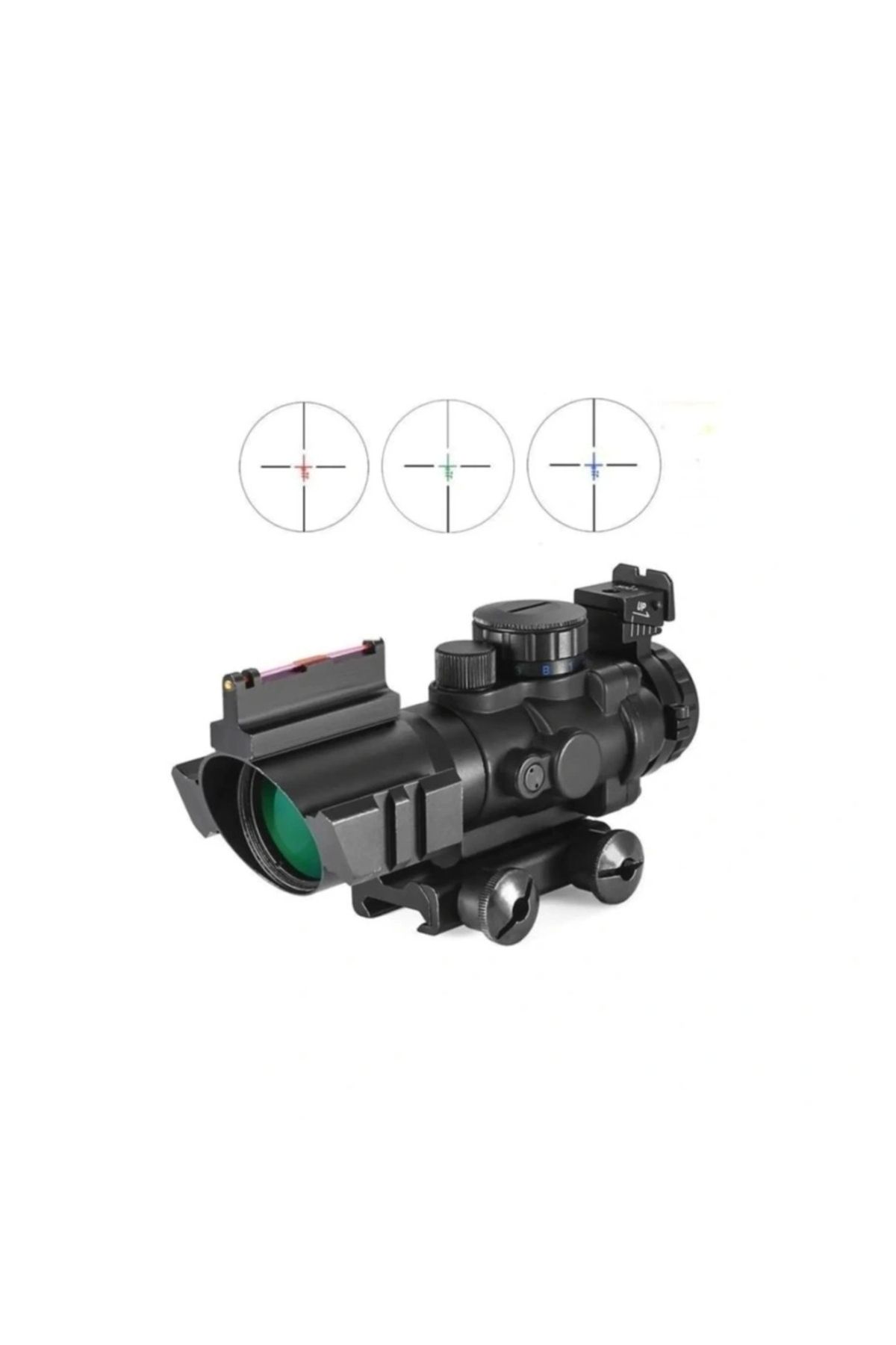 OurStyles Spike 4X32 Kırmızı Işıklı Dürbün 4X32