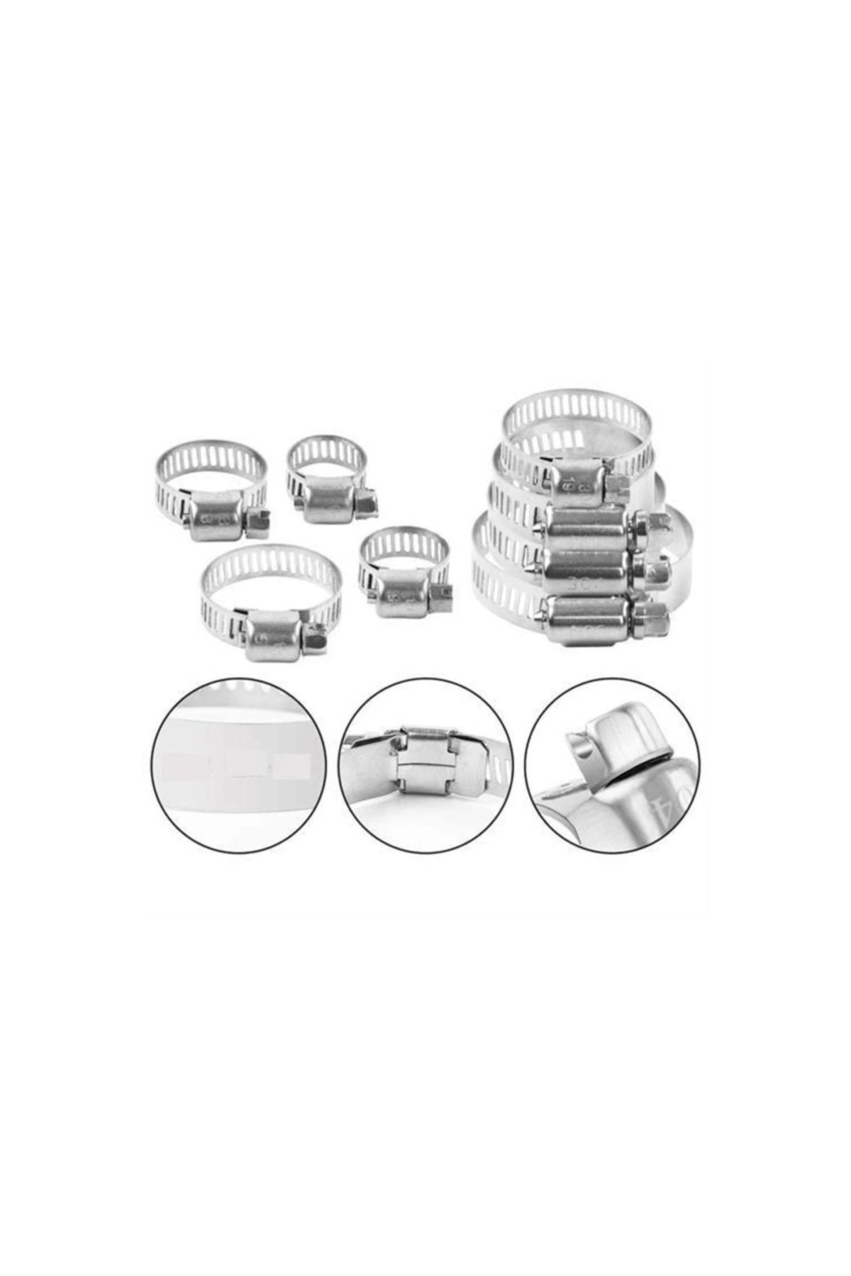 OurStyles 5 Ebat 10 Adet Ayarlı Metal Seti