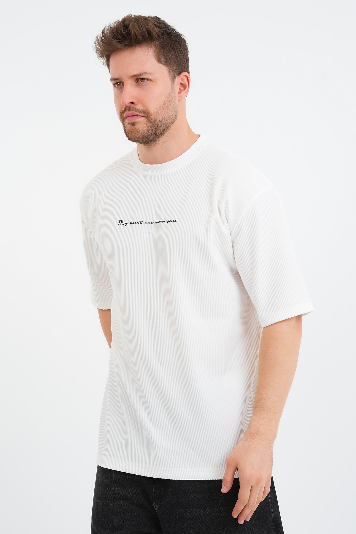 Valor Erkek Oversize Tişört — 7