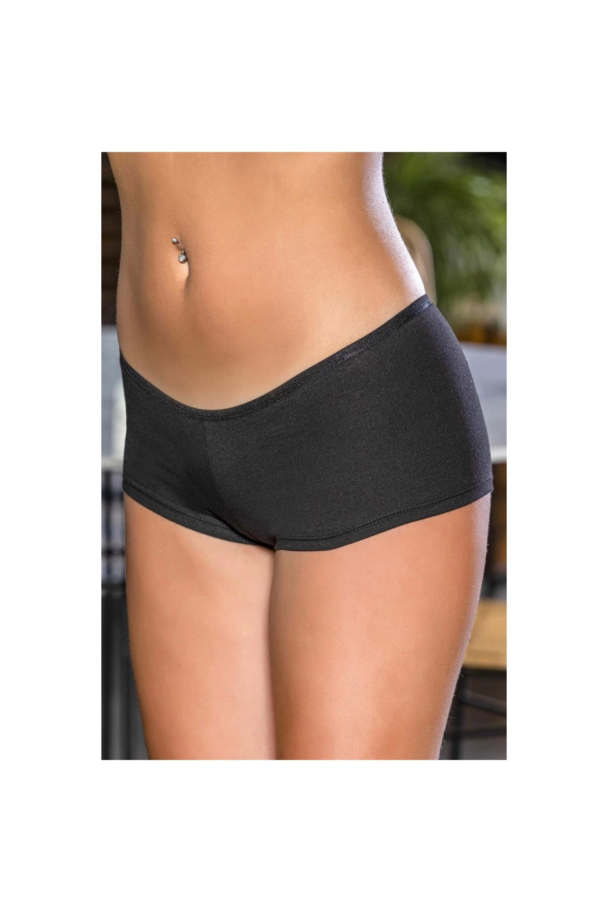 Narnuga MİRAXX PAMUKLU BOXER KÜLOT SİYAH (MGP2963)