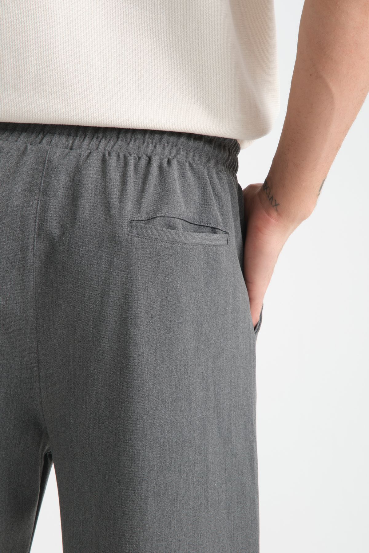 Redline-Men's Baggy Fabric Trousers - Ferith 5