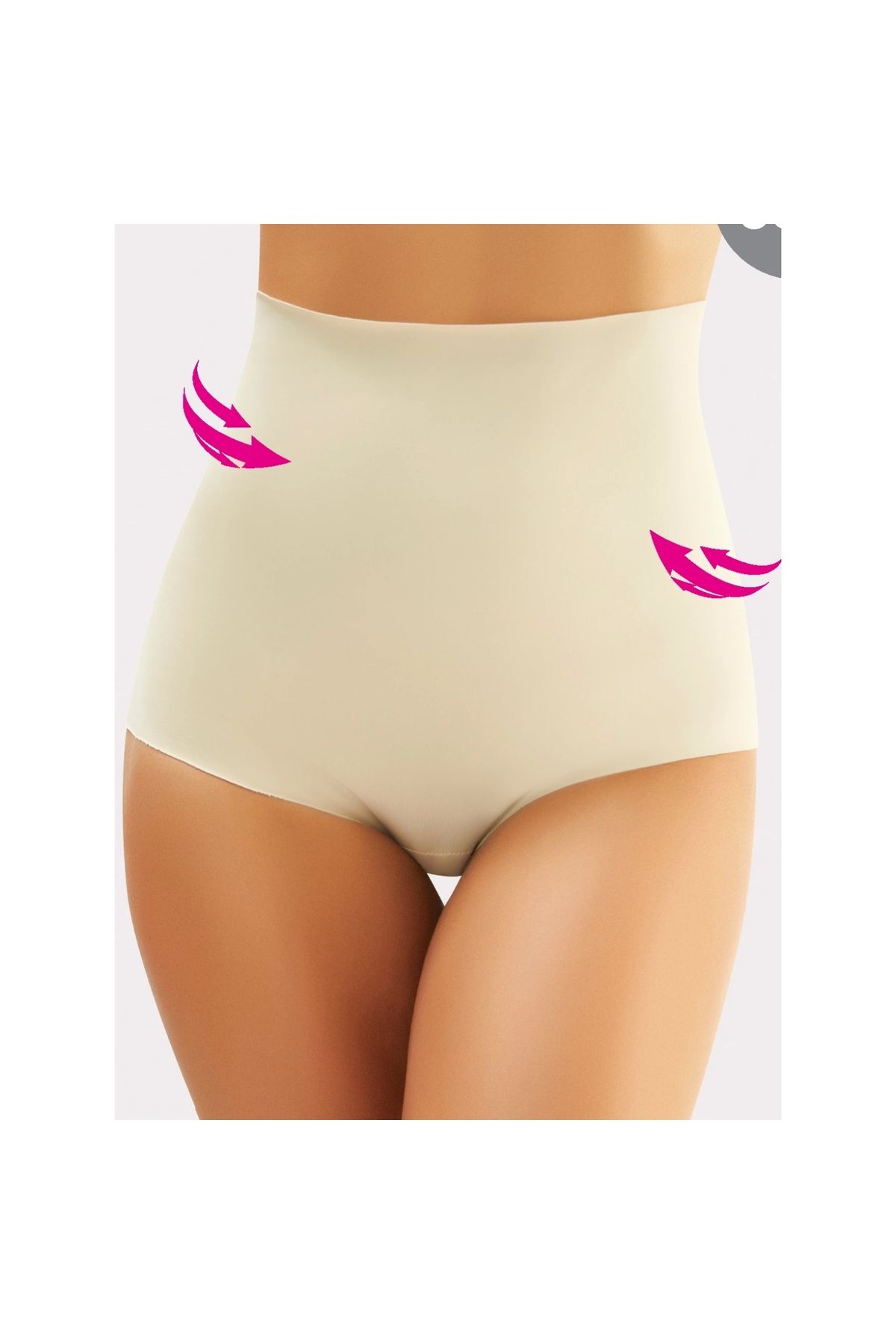 Narnuga MİRAXX Miss Flex Ten Lazer Kesim Yüksek Bel Slip Korse 6001