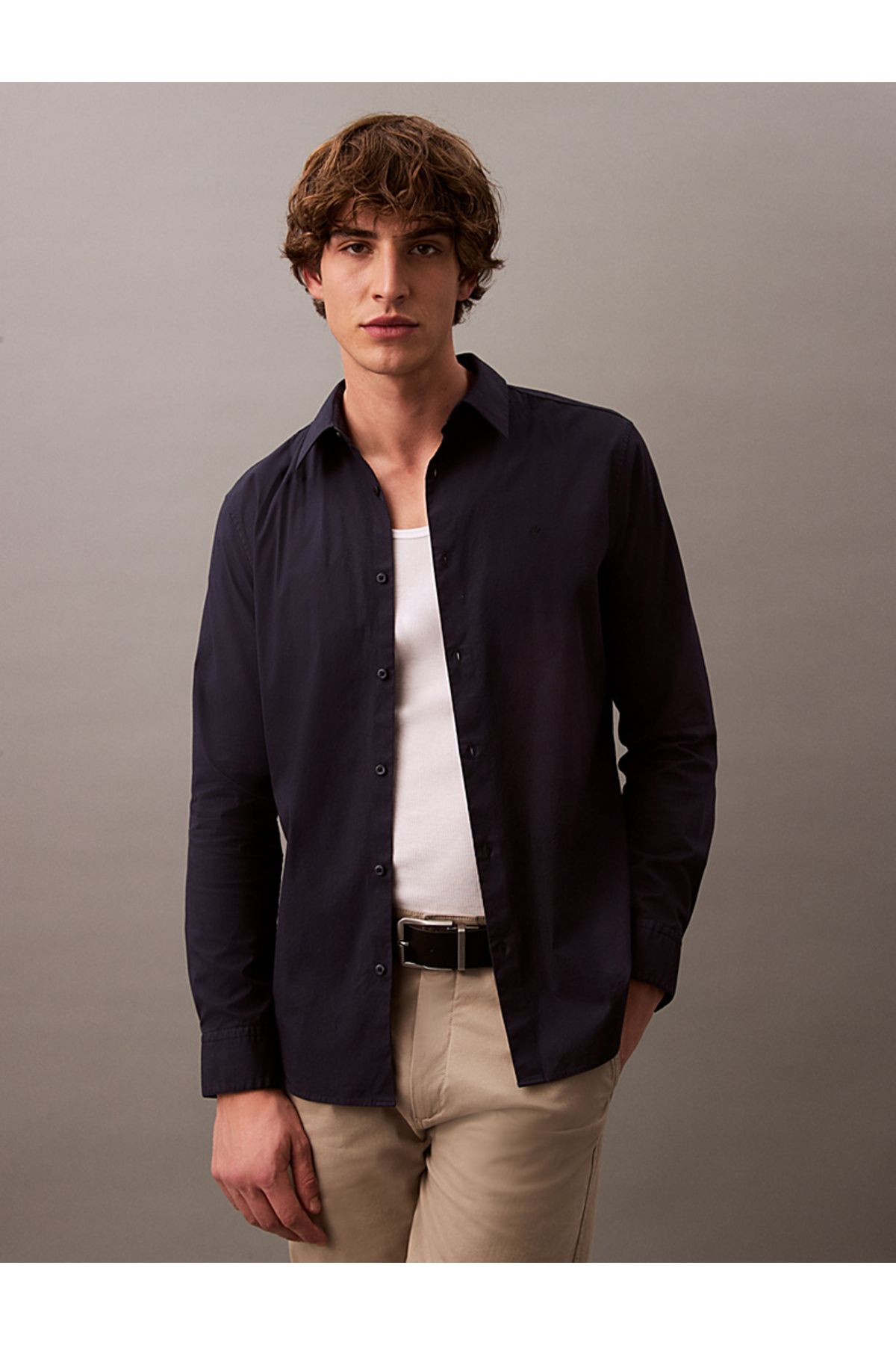 Calvin Klein Slim Stretch Button-Down Shirt