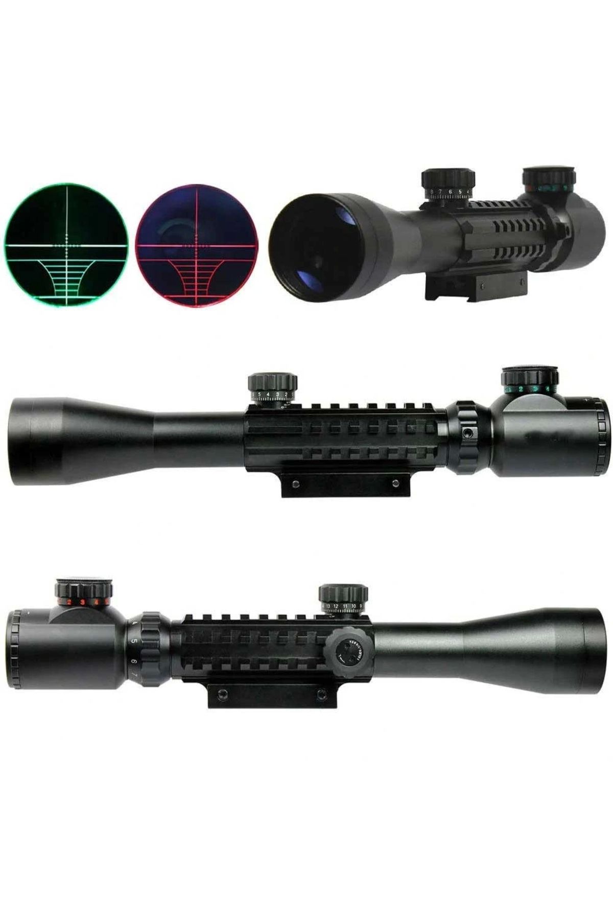 OurStyles Spike 3-9x40 Zoomlu Dürbünü Kızaklı | Şık Tasarım - Yeni Sezon Ürün - Şık Tasarım